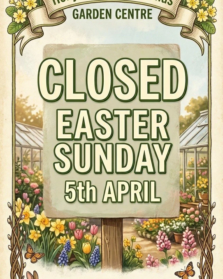 We are Closed!

Floralands Farm Park and Cafe are Open as normal.

Garden Centre will reopen tomorrow at 8:30