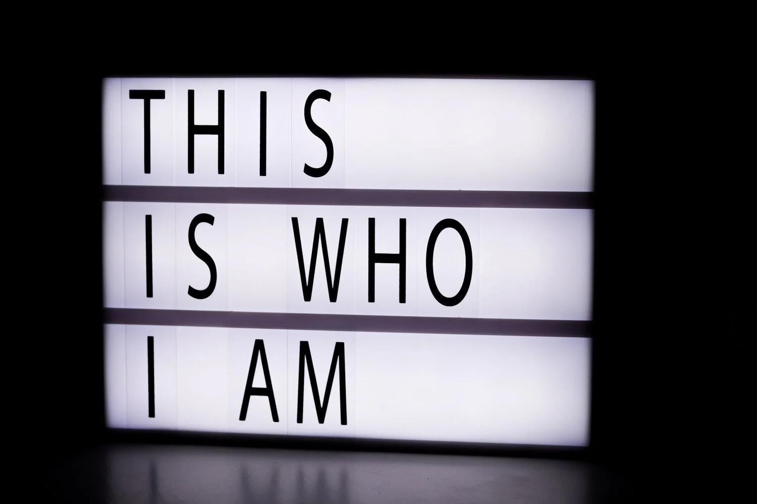 "I Am" - An Exercise of Not Filling In The Blanks