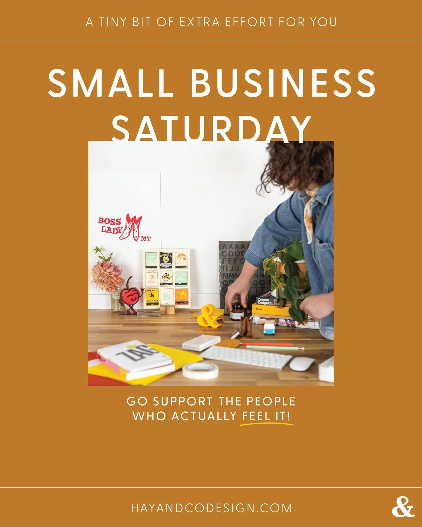 A tiny bit of extra effort for you = a huge impact for a small business.

Shop small today. 💛

@spectacle.boutique
@swansonnurseryseattle
@flourchicks
@schoenerinteriors

Tag your favorite local or small business shops in the comments! ⤵️
