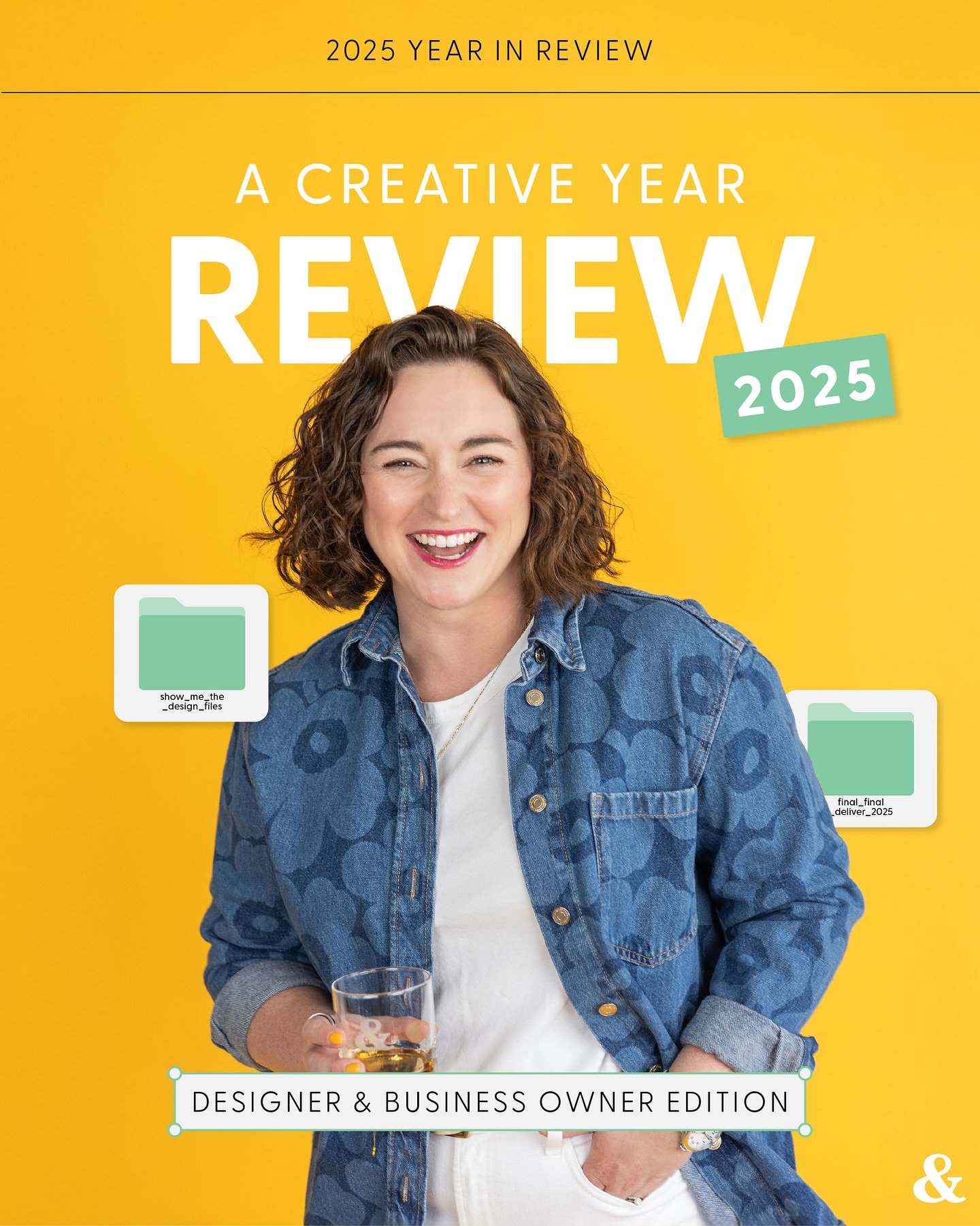 A creative year in review&hellip;aka proof that caffeine, passion, and a little chaos can take you far. ☕️✨
⠀⠀⠀⠀⠀⠀⠀⠀⠀
This year I:
🎨 Built 10 brands (wild!) - with 2 more delivering soon!
💻 Launched websites I&rsquo;m so proud of
🏆 Had TWO logos s