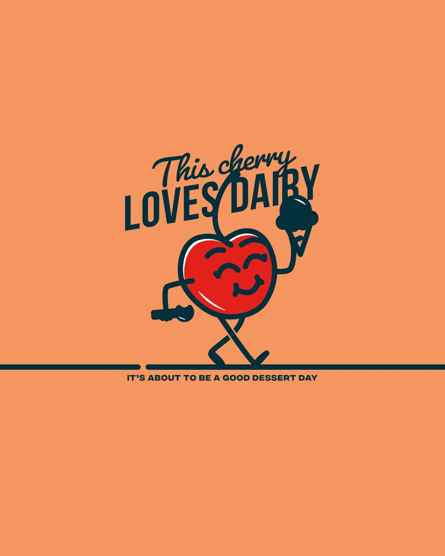 My husband takes FULL advantage of having a designer for a wife&hellip;and I take FULL advantage of bringing his very fun ideas to life my way. 😌🍒

Terrence&rsquo;s love of making truly incredible ice cream, paired with his undeniable need for swag