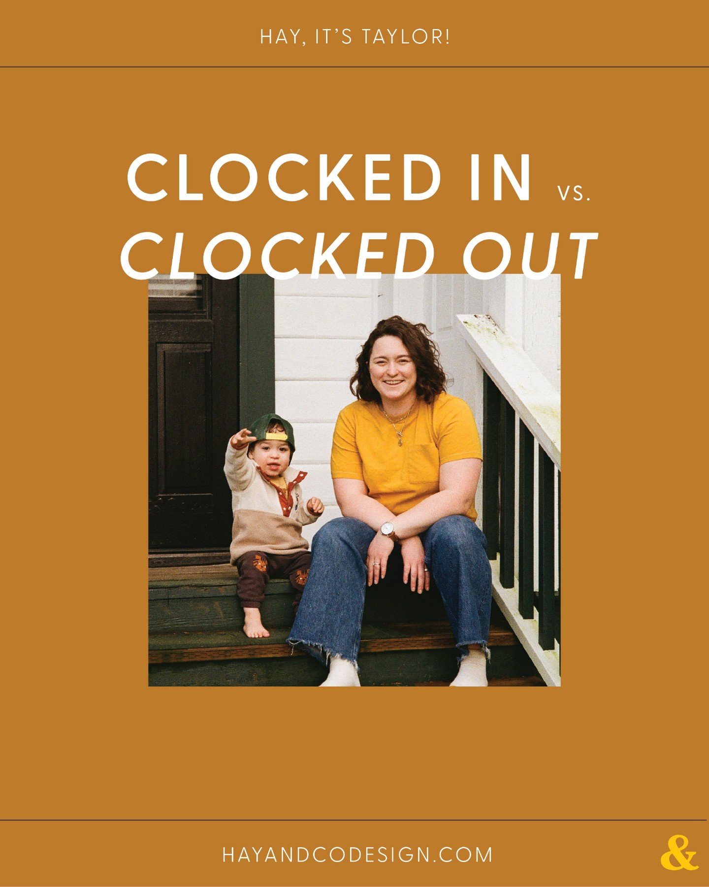 Hay, it's Taylor! 🌾 Let's get properly introduced.

CLOCKED IN: You'll find me at my desk or planted at a coffee shop, building brands and thinking big picture strategy for small businesses who are ready to show up like they mean it.

CLOCKED OUT: I