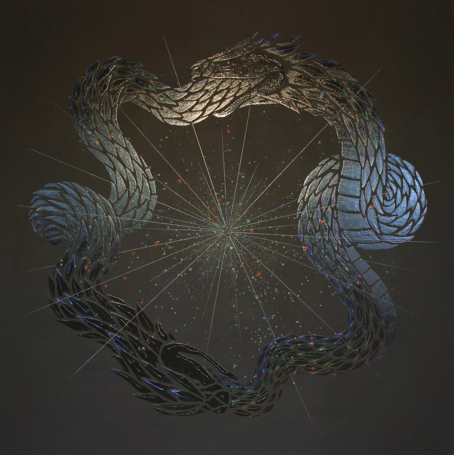 acrylic on wood panel ::: exists digitally