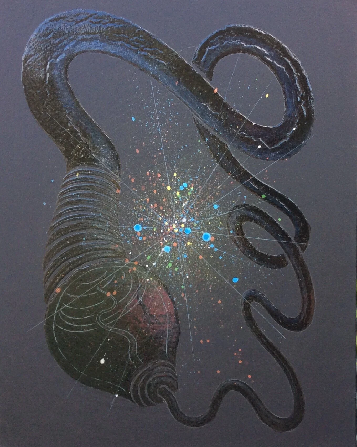 acrylic on wood panel ::: exists digitally