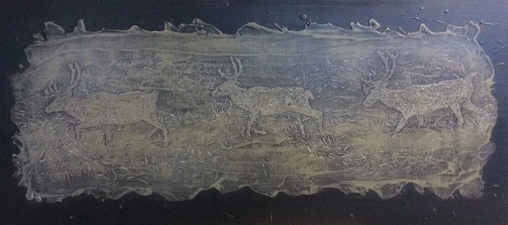 acrylic on wood panel ::: exists digitally