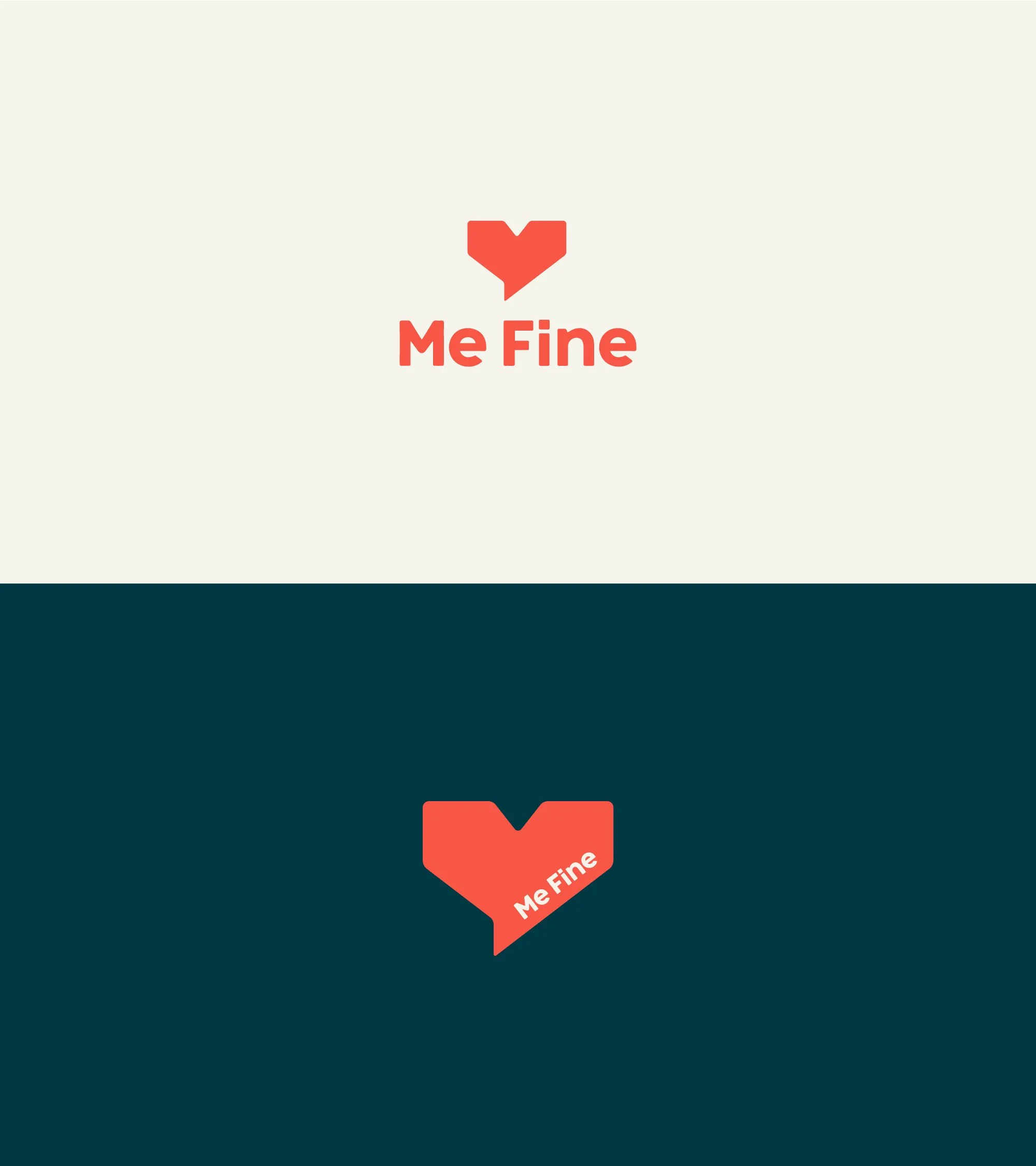 Me Fine logo design by Inveniv