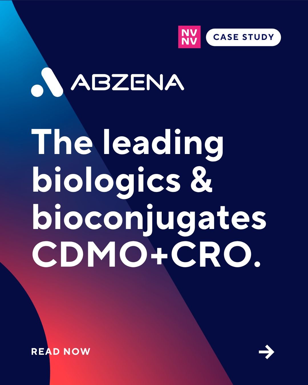 New look. Sharper message. Same mission.

We&rsquo;re incredibly proud of our clients and the work we build together. Abzena has recently collaborated with us to evolve their brand identity to further reflect its strength as a leading biologics and b