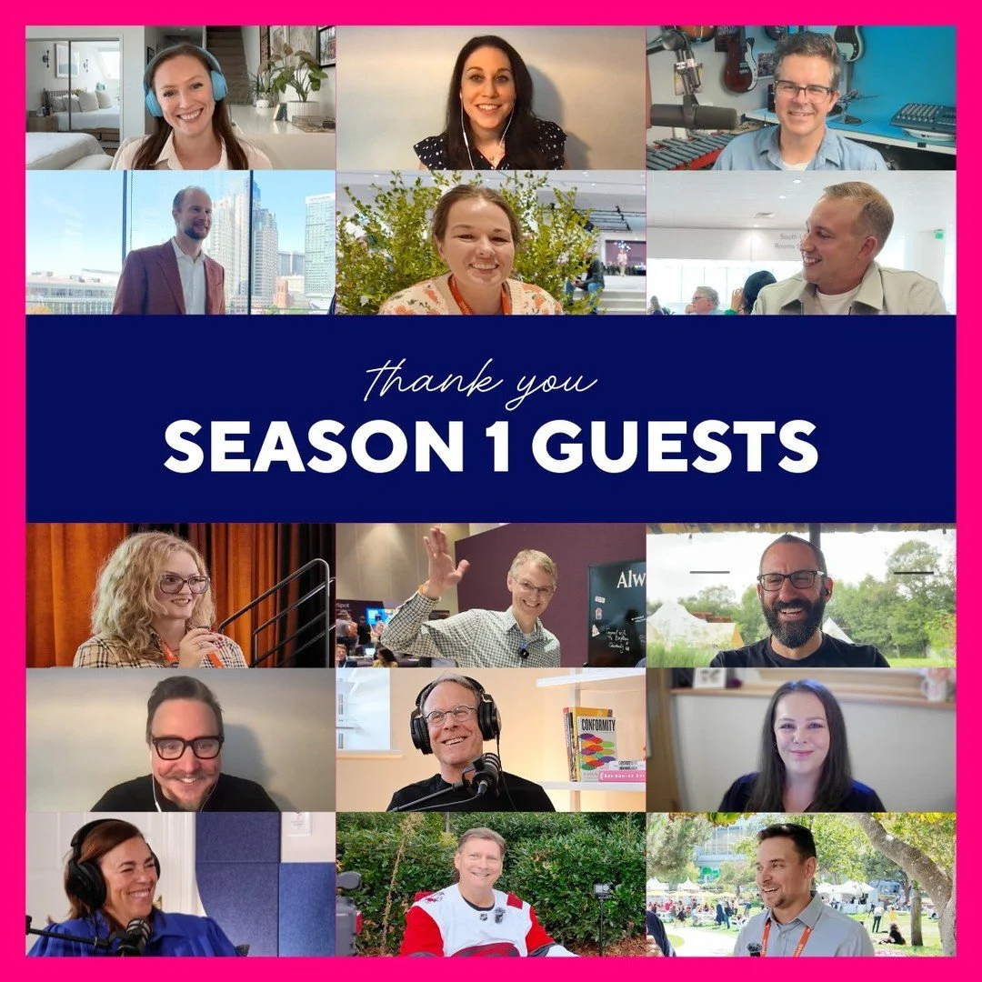 In case you missed it, we started a podcast this year! &quot;Season 1&quot; of The Sound of Inbound is in the books, and it was made possible by every single one of our incredible guests. A huge thank you again to Michael Schaubach, Clare Fallon, Jen