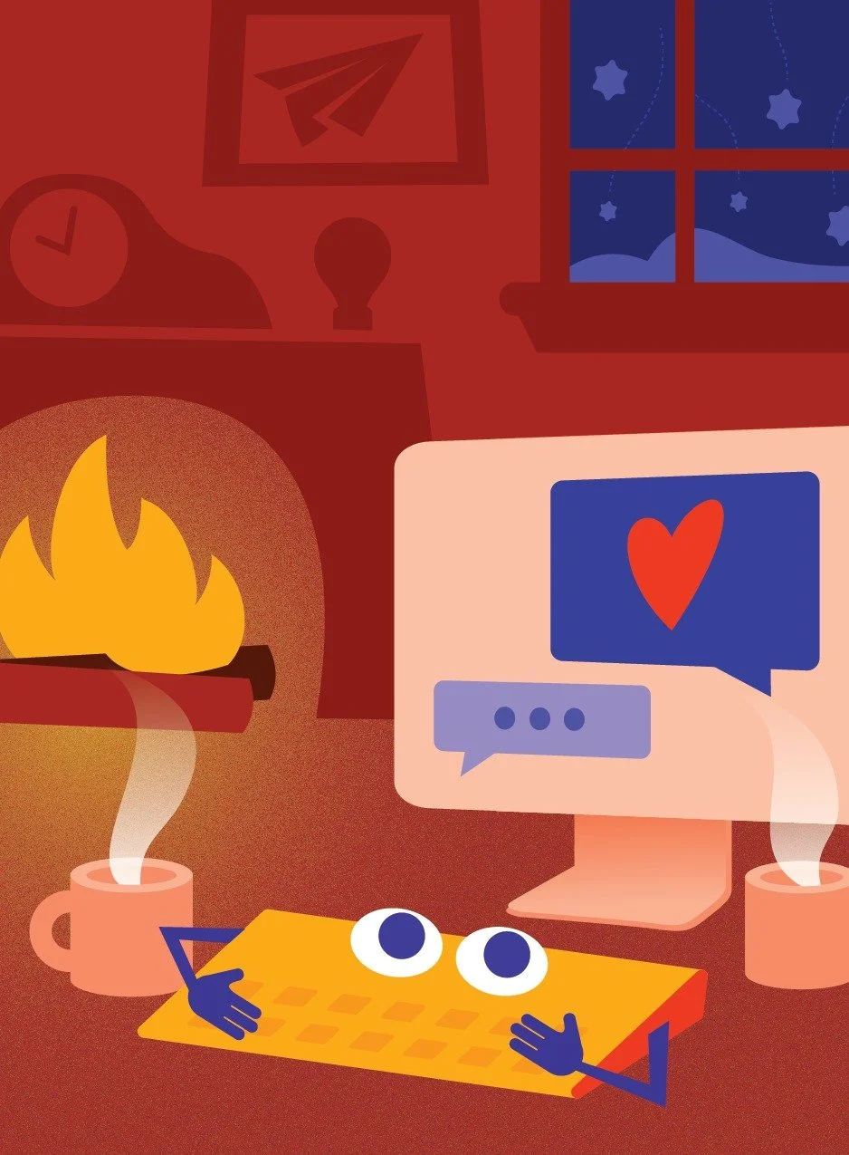 Happy December! Meet Tyler P. Writer, the storyteller who turns strategy into narratives that connect and inspire.

🌲 Reflective wordsmith
📖 Brand storyteller
💡 Master of clarity

Hailing from the woods of Concord, MA, Tyler brings a thoughtful an