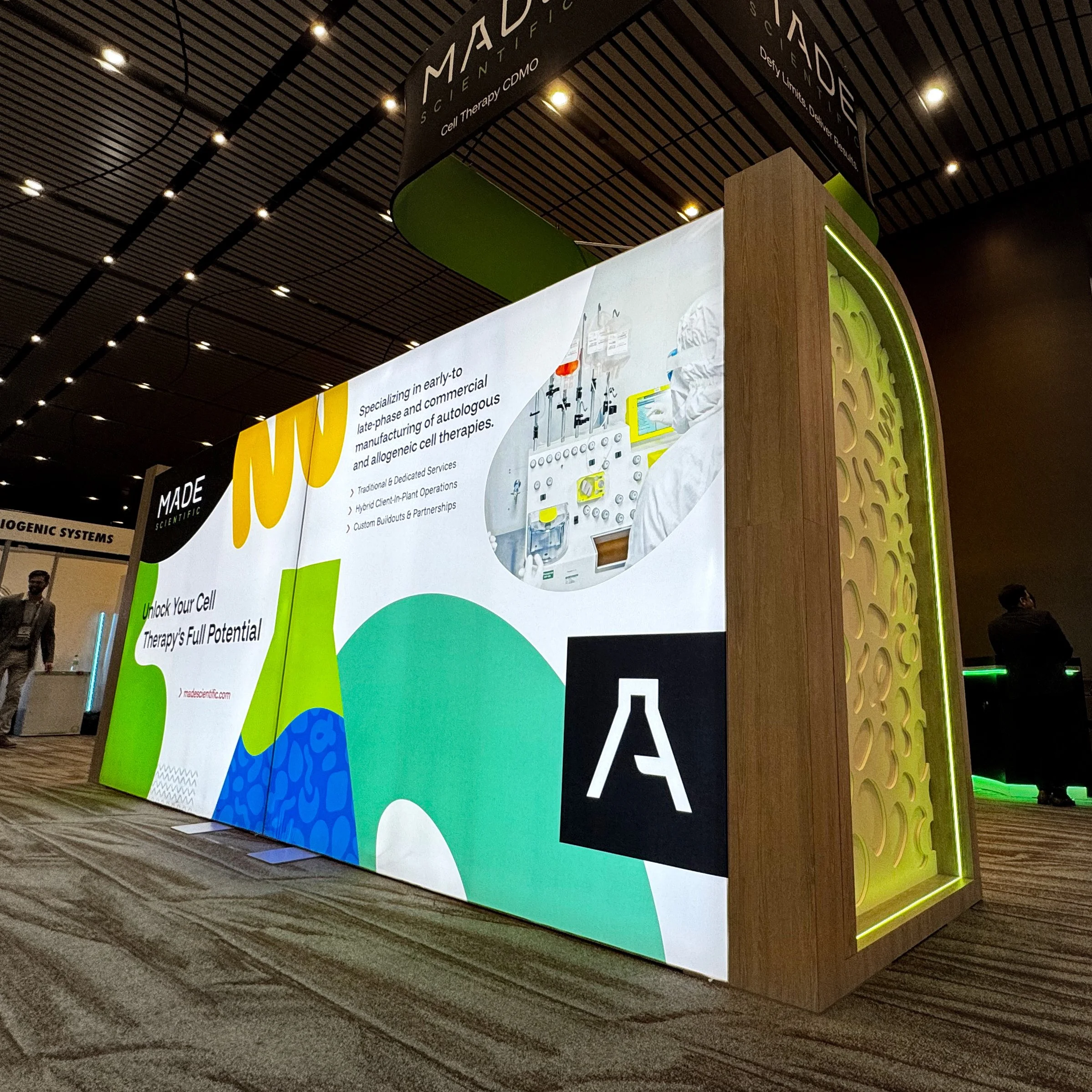 Made Scientific Booth ASGCT design by Inveniv