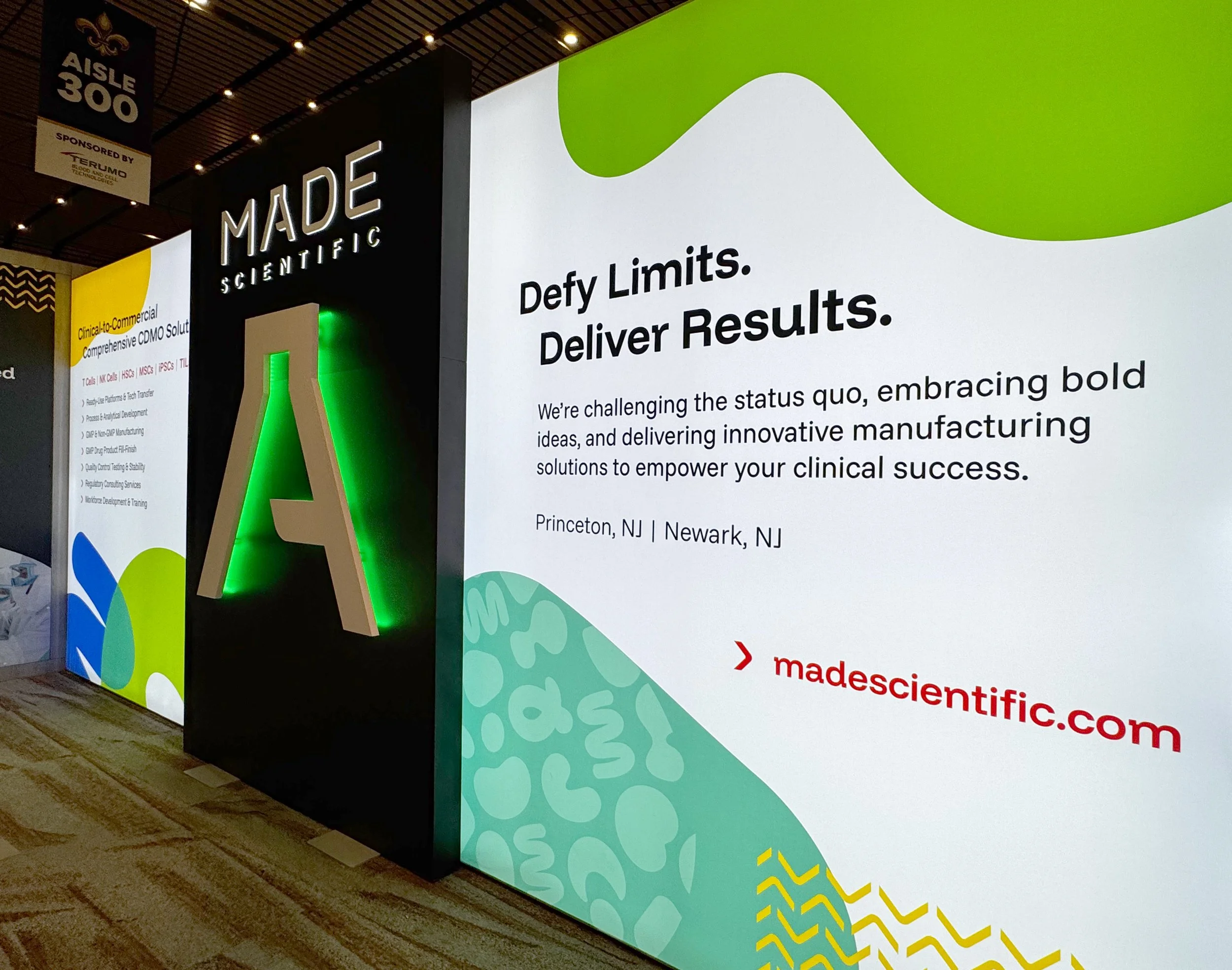 Made Scientific booth ASGCT design by Inveniv