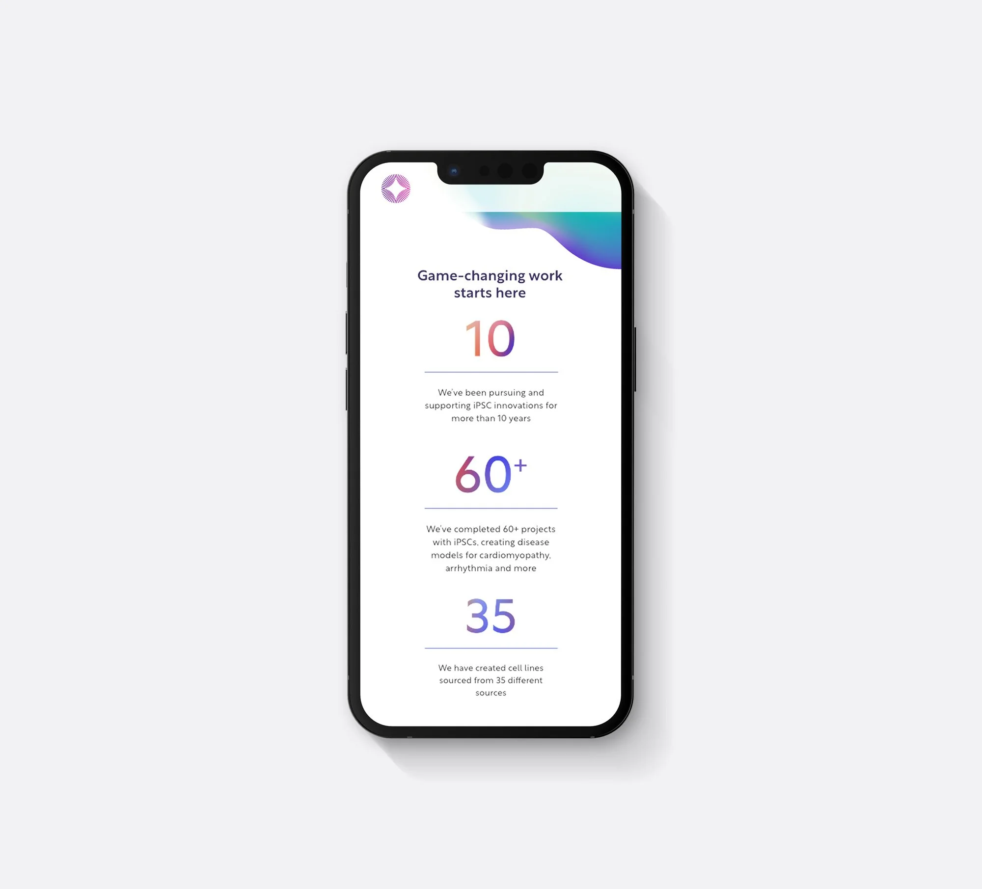 Cellistic Website Mobile view design by Inveniv