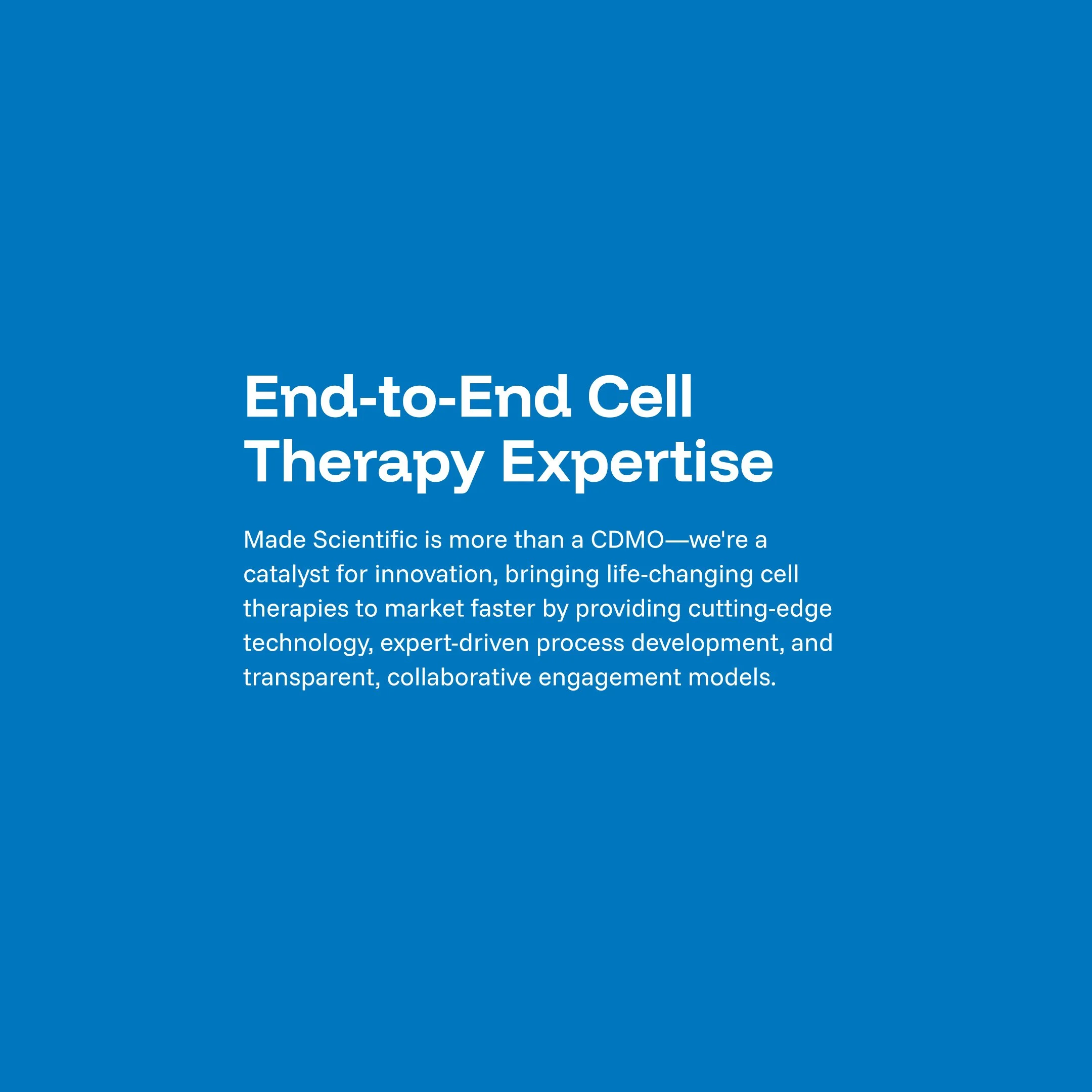 Made Scientific Website copy by Inveniv