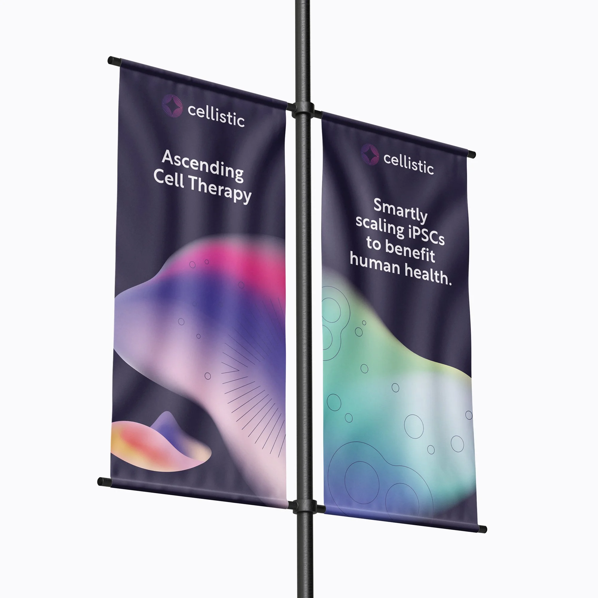 Cellistic exterior banner design by Inveniv