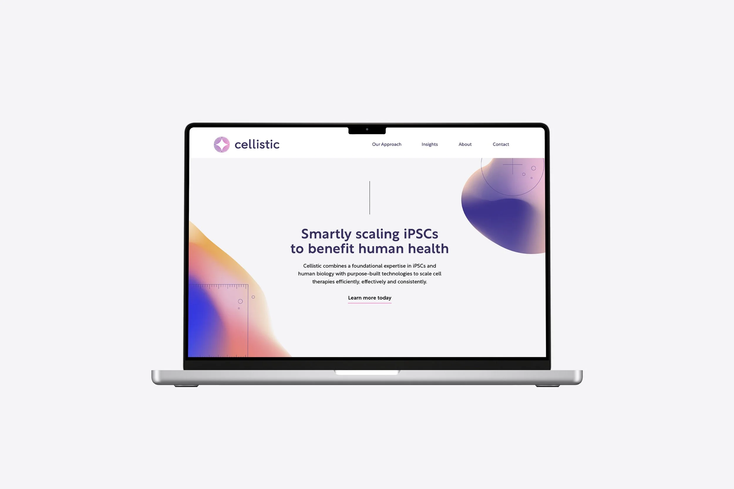 Cellistic Website Homepage design by Inveniv