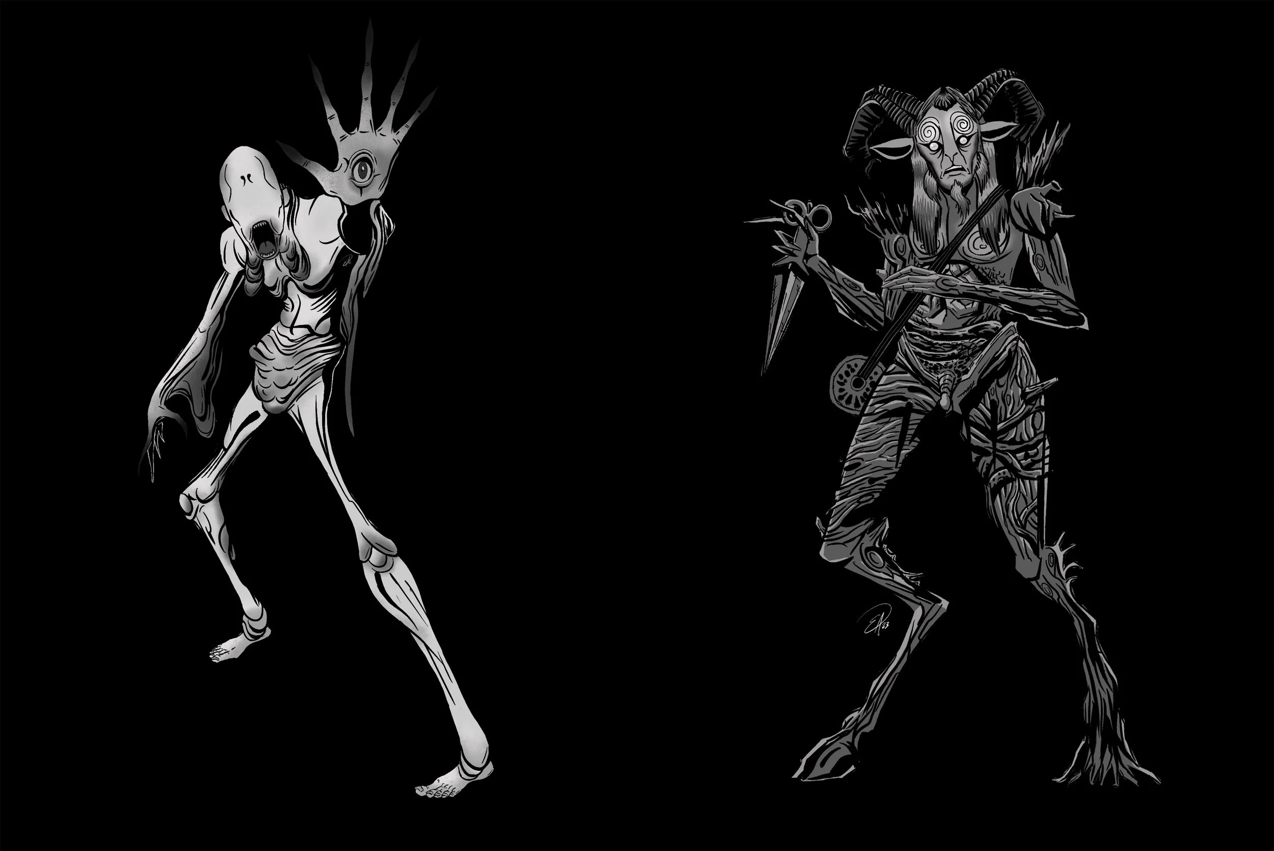 Pain's Laberenth creatures_sketch.jpg