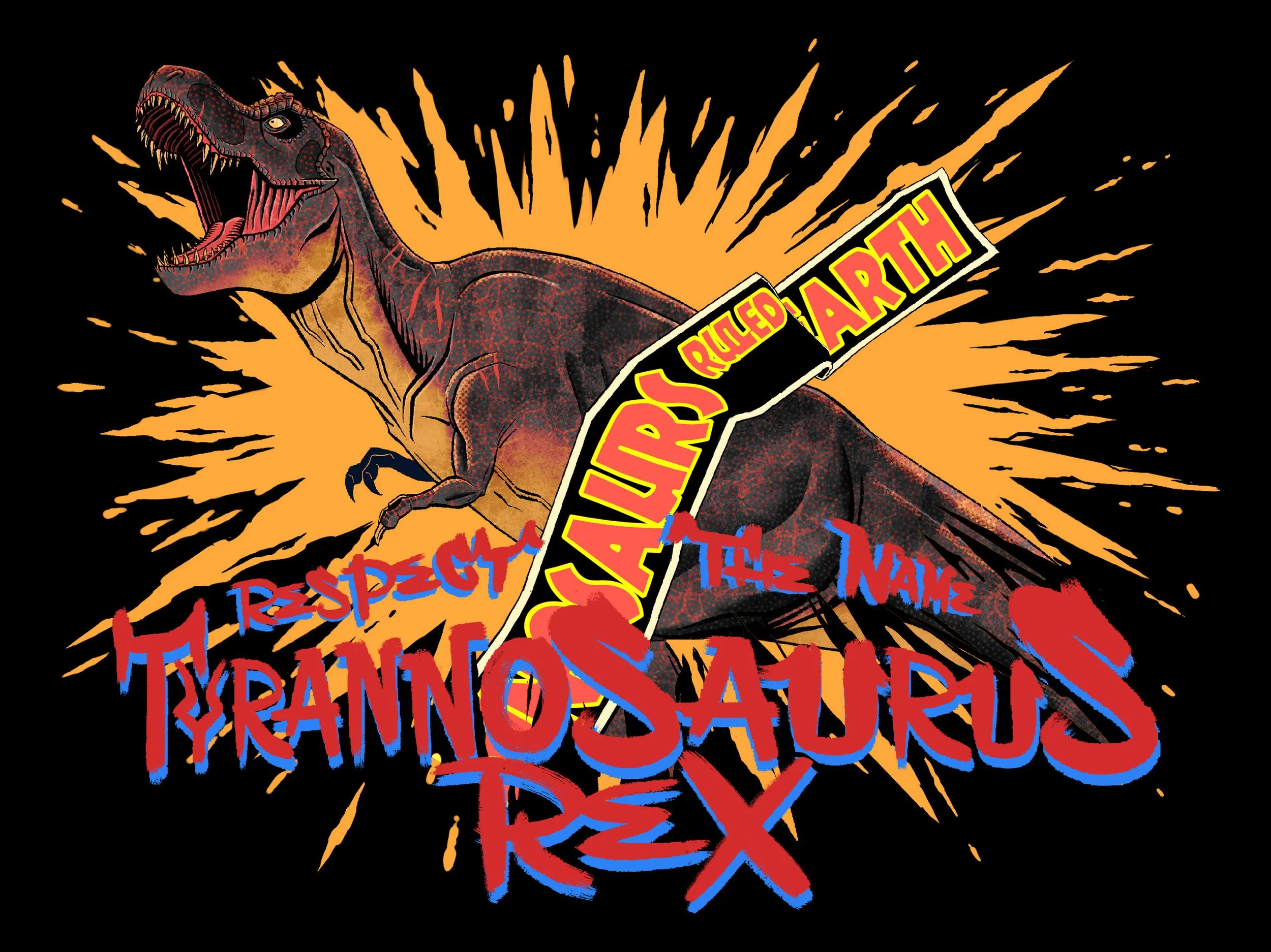 Respect the name, T-Rex (Black background version).jpg