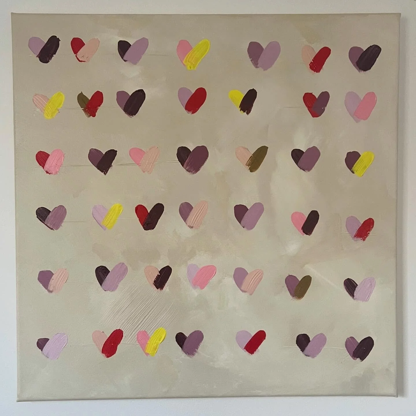 Valentines for your walls 🩷🧡💛❤️💙