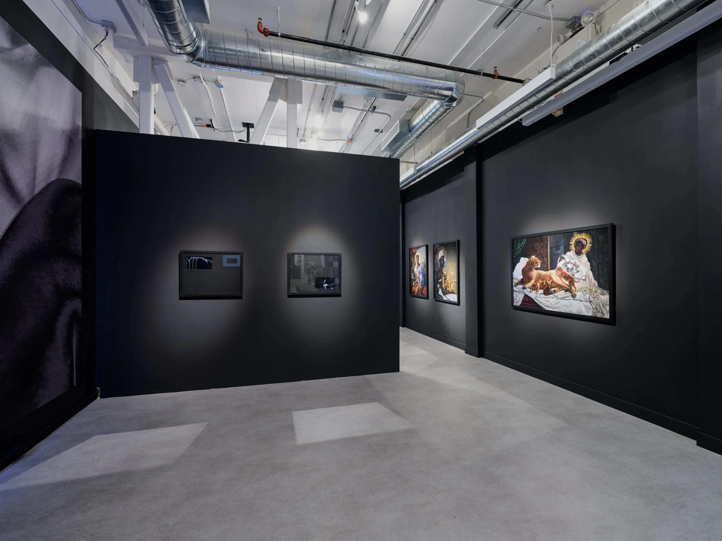  Installation view,  Act 3: As Visible as Blood , Gallery Gachet, 2025.  