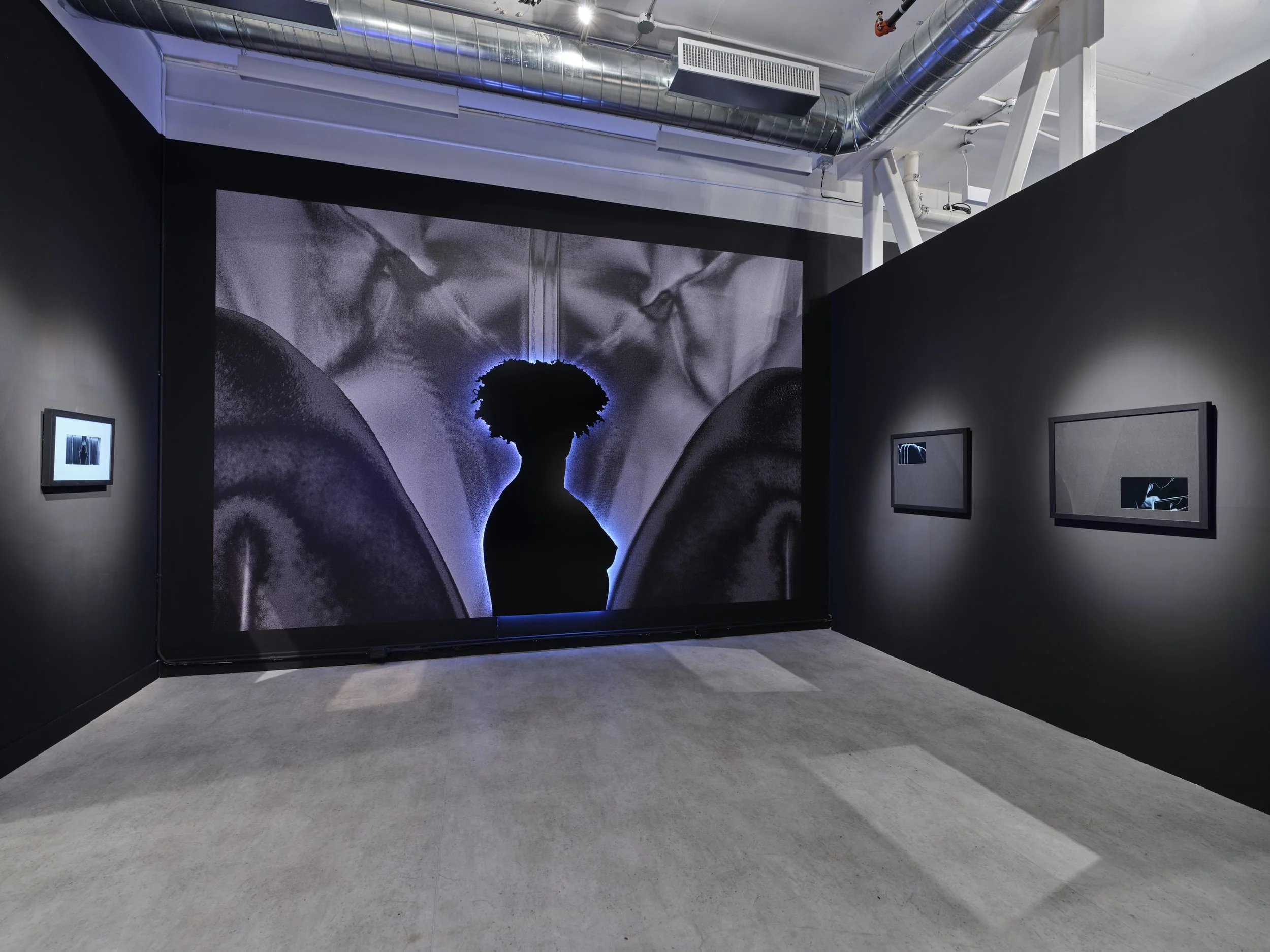  Rebecca Bair, installation view,  Act 3: As Visible as Blood , Gallery Gachet, 2025.  