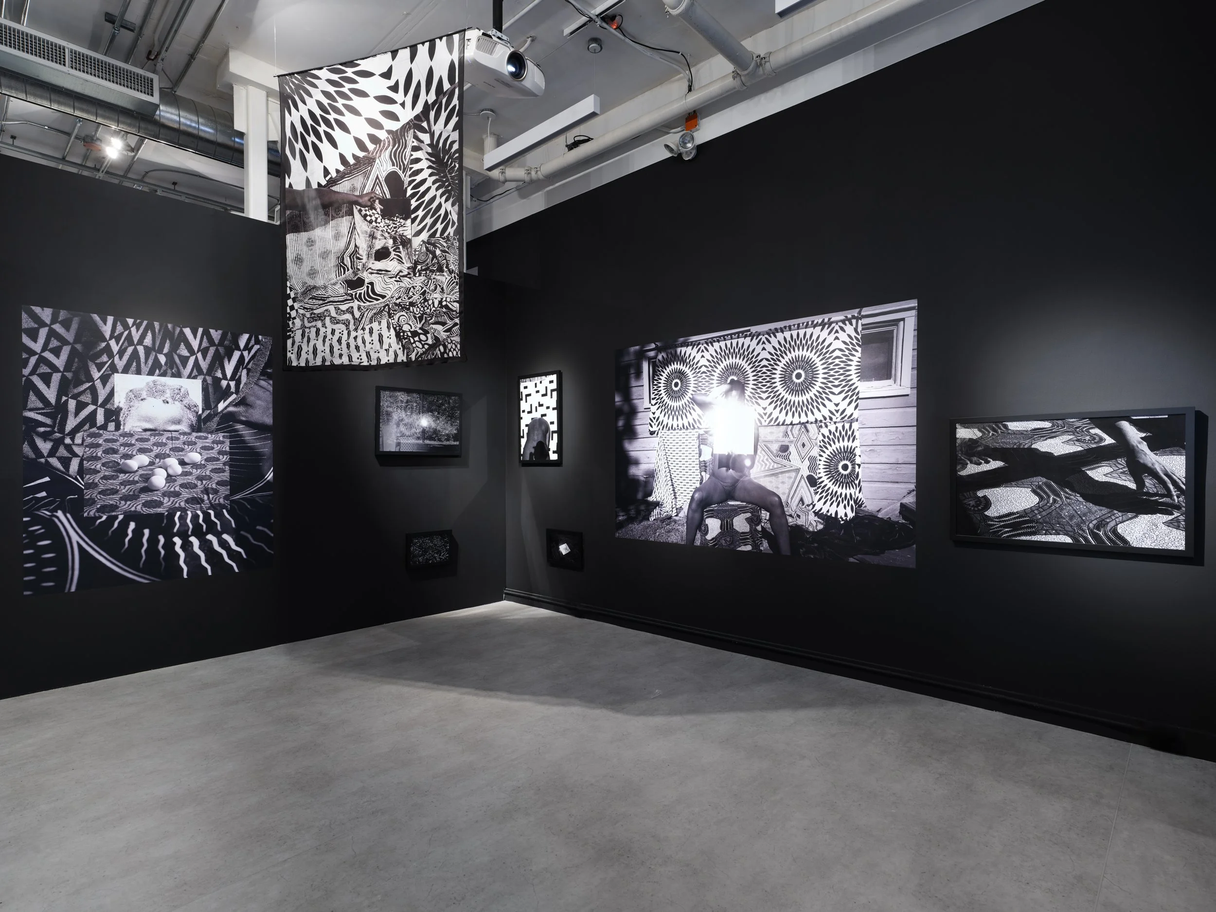  Keisha Scarville, installation view,  Act 3: As Visible as Blood , Gallery Gachet, 2025.    