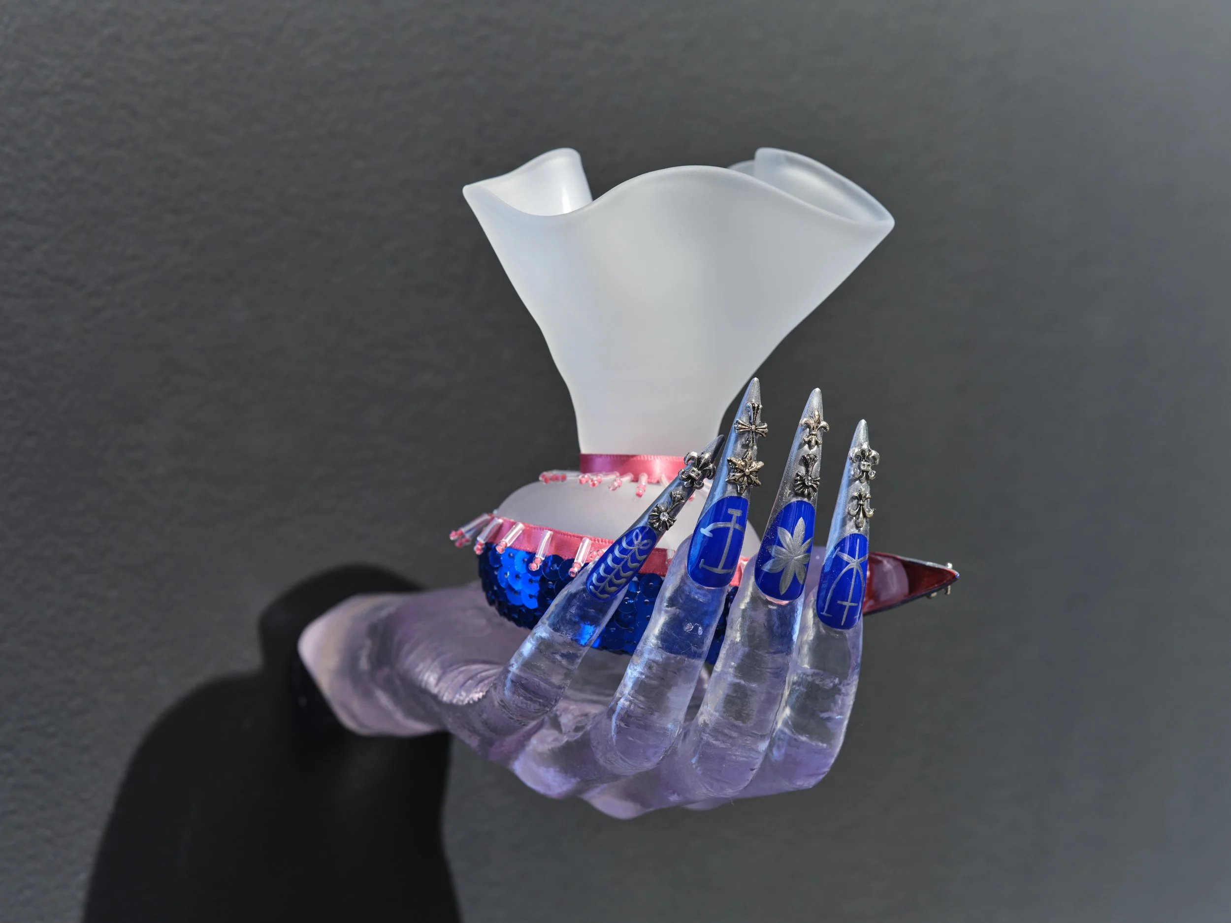  Kosisochukwu Nnebe, installation view,  Act 3: As Visible as Blood , Gallery Gachet, 2025.  