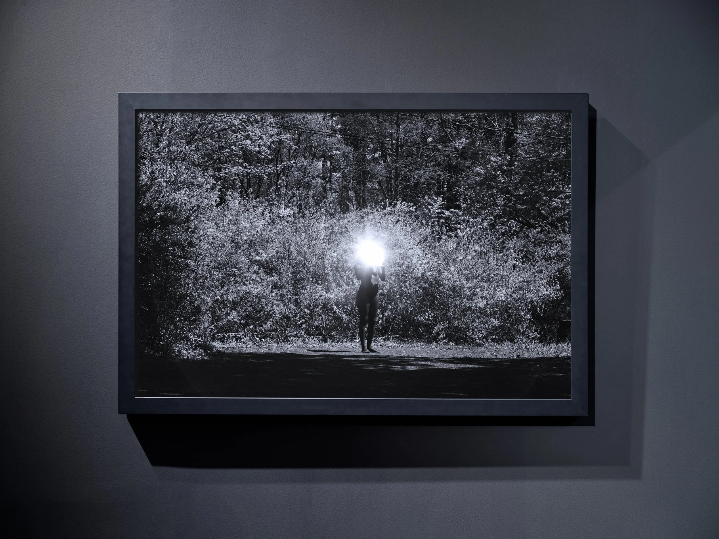  Keisha Scarville, With/Hold, 2025. Installation view,  Act 3: As Visible as Blood , Gallery Gachet, 2025.    