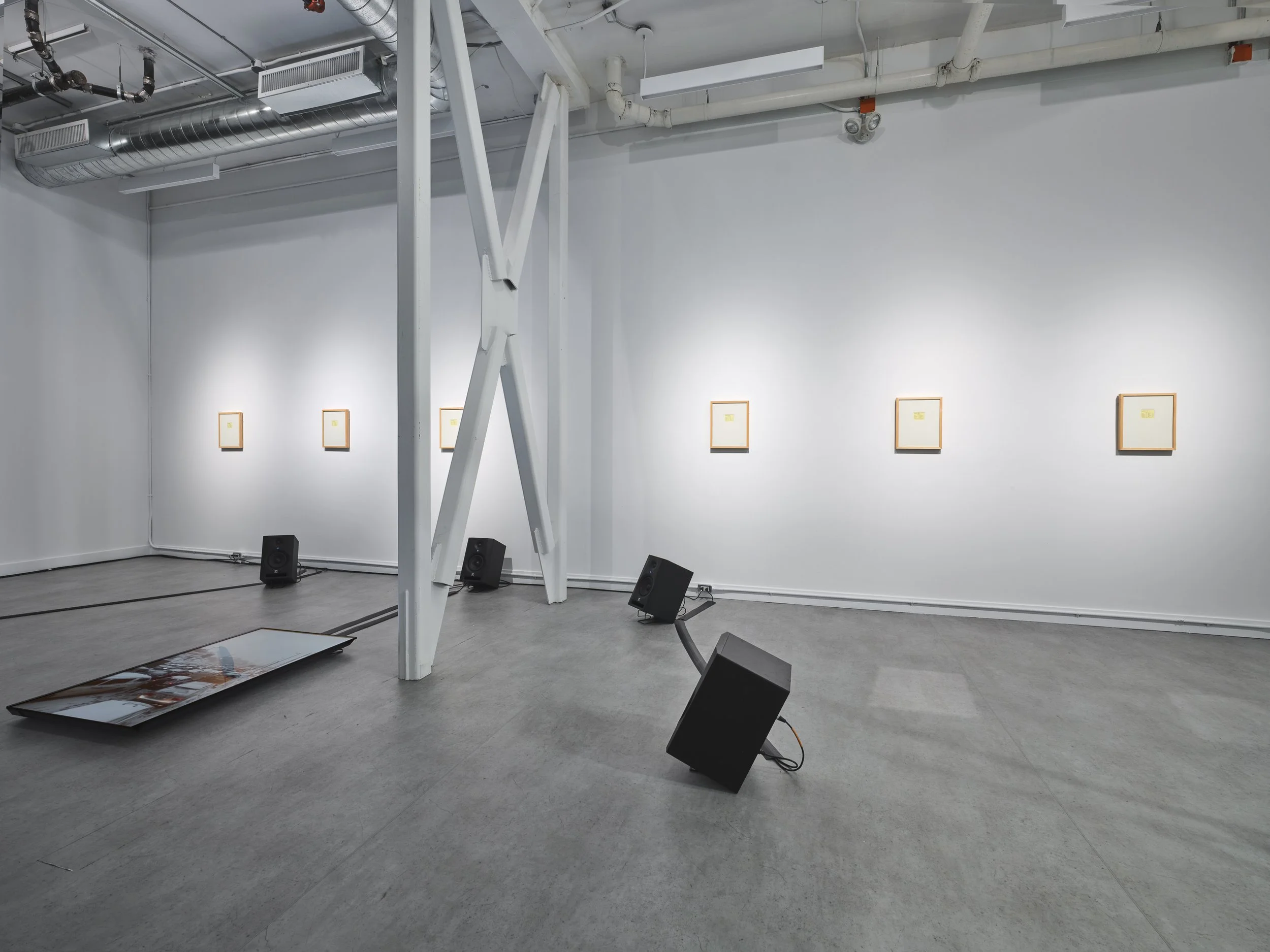  Installation view,  Flooding , Gallery Gachet, 2026. 
