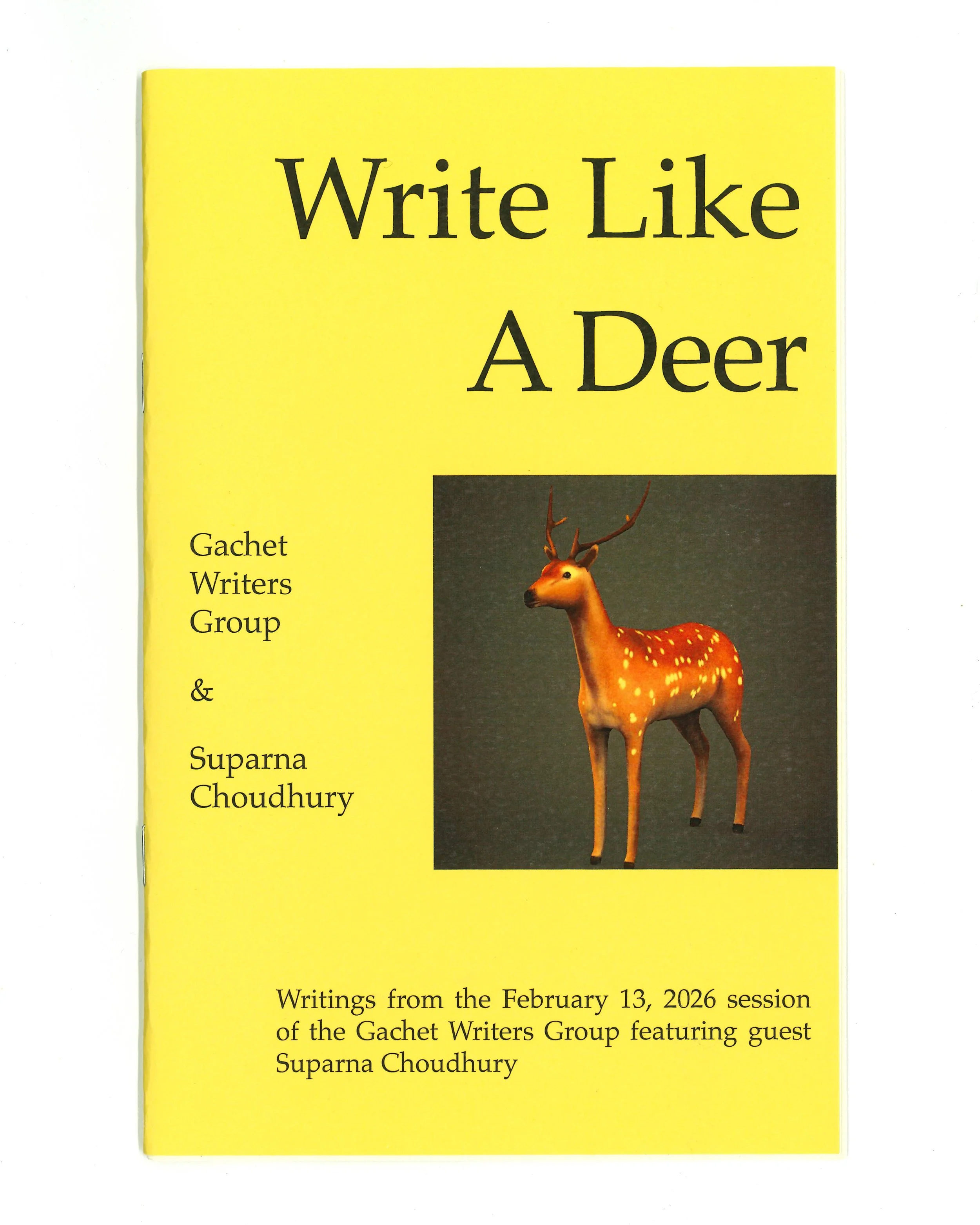 Write Like a Deer
