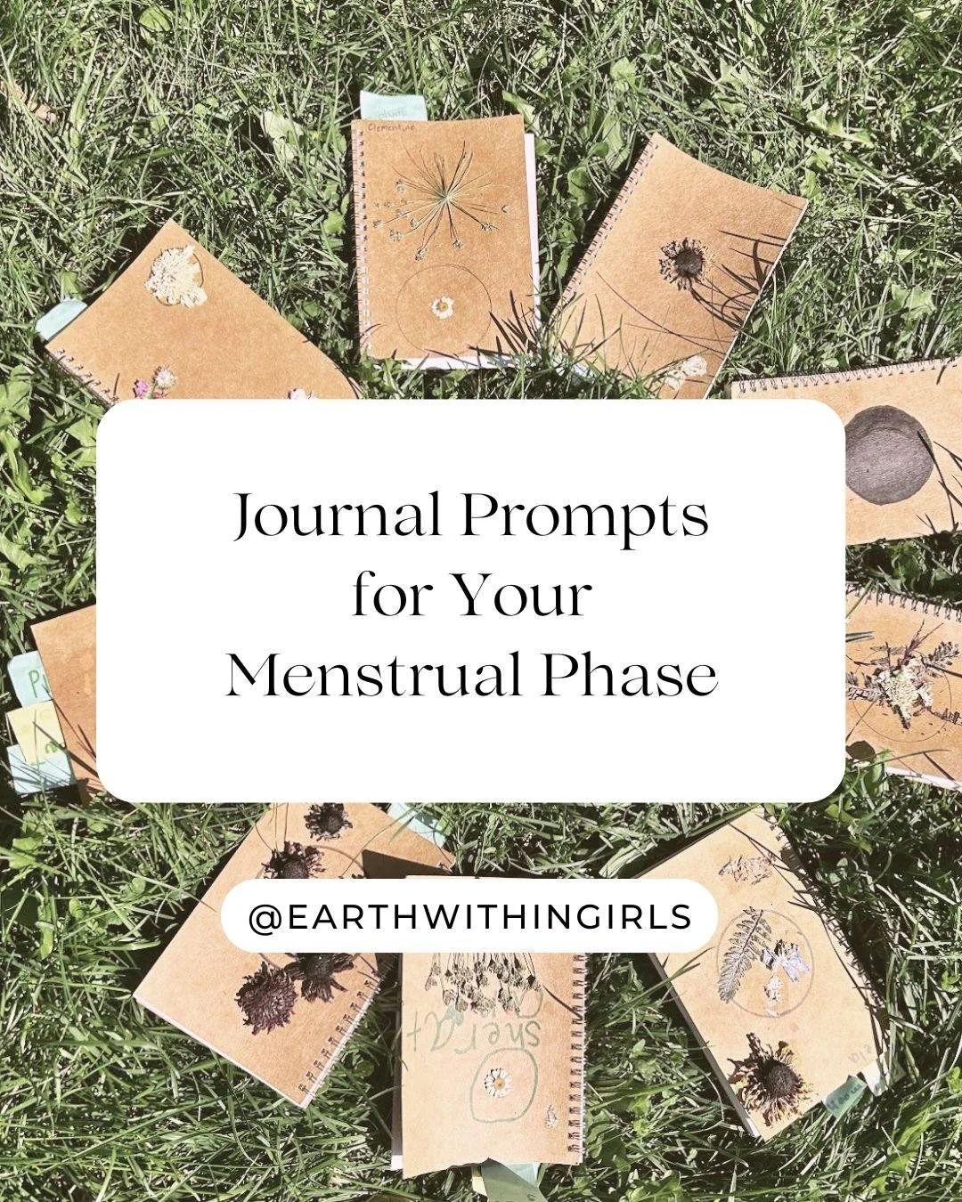 🌙 5 Journal Prompts for Your Menstrual Phase

The menstrual phase invites rest, reflection, and release. Journaling during this time can help you listen inward and honor what your body is asking for.

📝 Journal prompts:
1. What does my body need mo