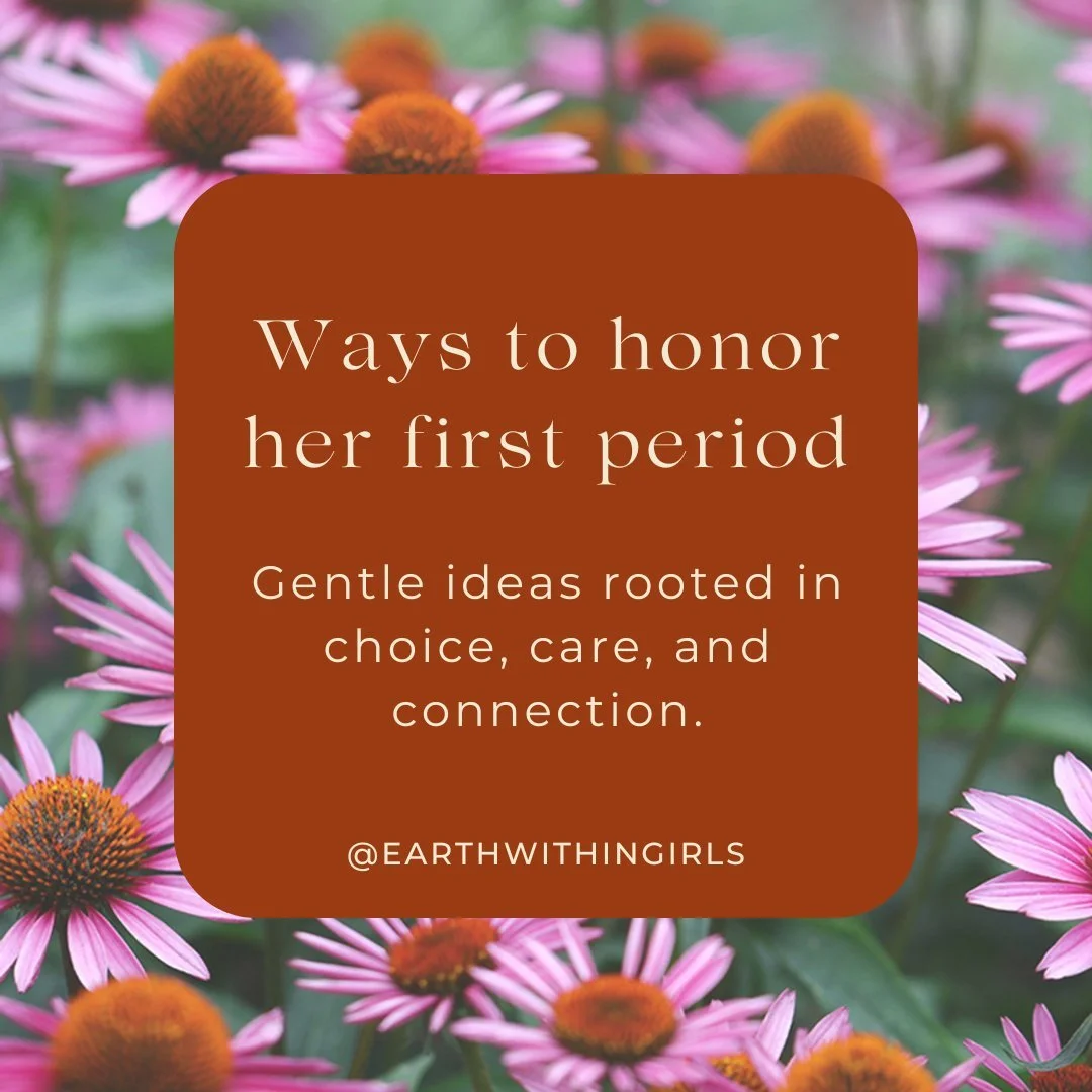 A first period isn&rsquo;t just a physical milestone. It&rsquo;s an opportunity to build trust, understanding, and self-respect.

🌸 There&rsquo;s no one &ldquo;right&rdquo; way to celebrate. What matters most is that your daughter feels seen, suppor