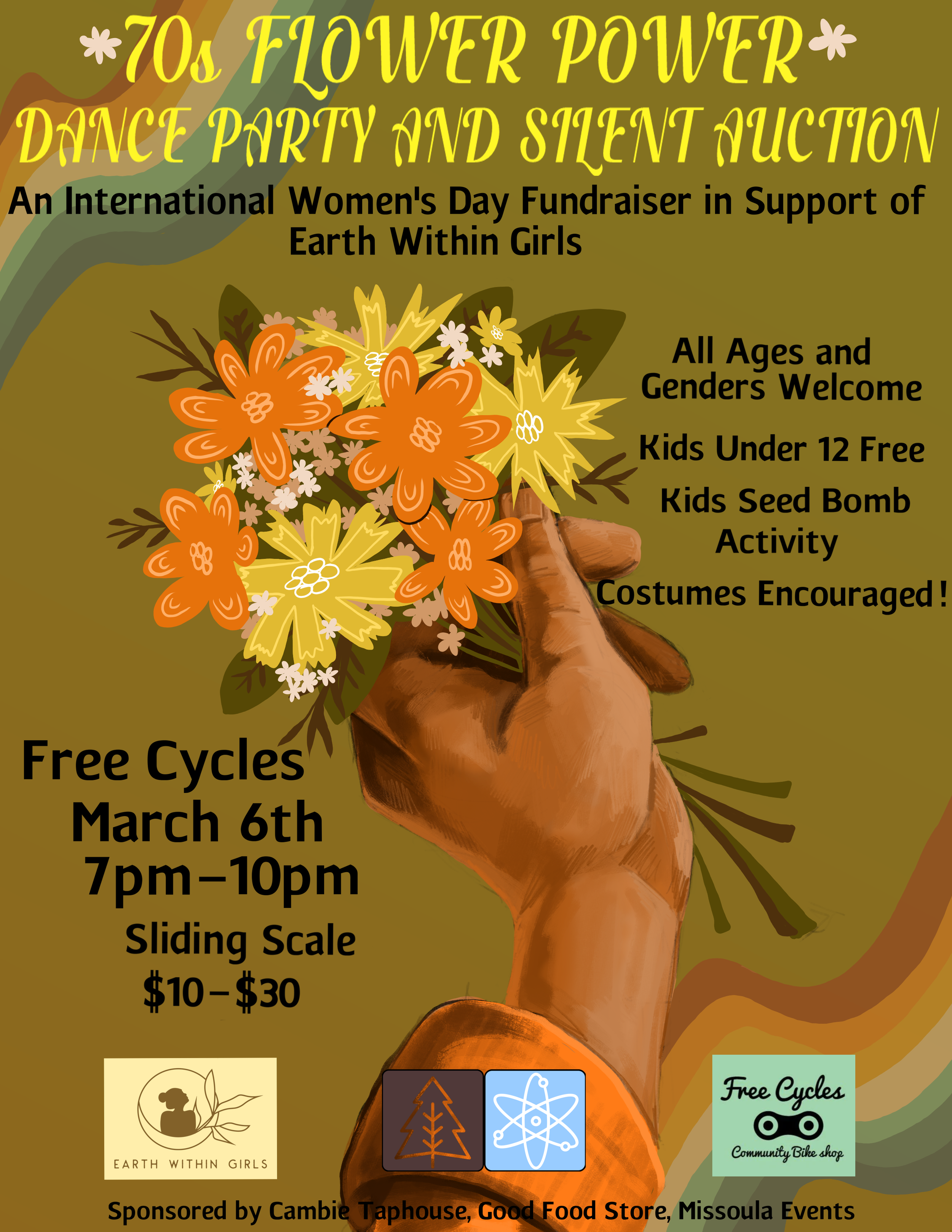 70's Flower Power Dance Party & Auction