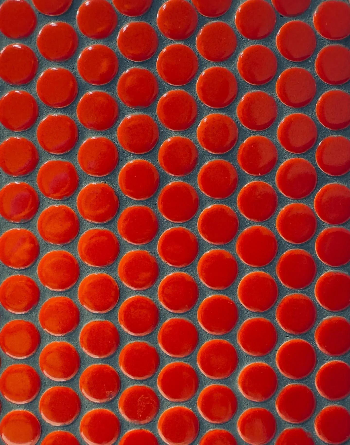 Red Scales
I&rsquo;ve always enjoyed taking close ups of unique wall coverings. These red circular tiles in the Chick-Fil-A bathroom were no exception. #52frames_texture #52frames