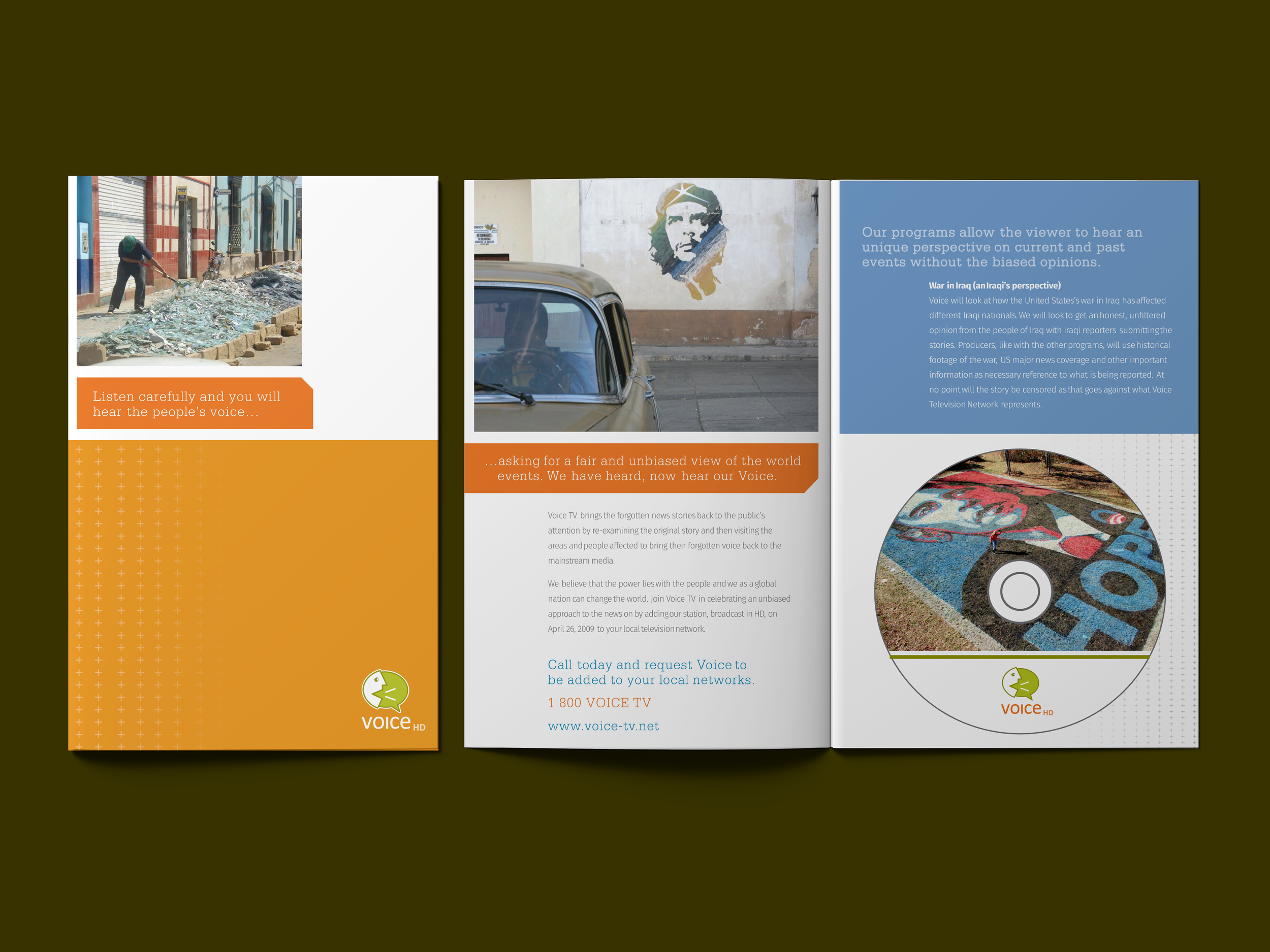 Voice TV Identity and Branding