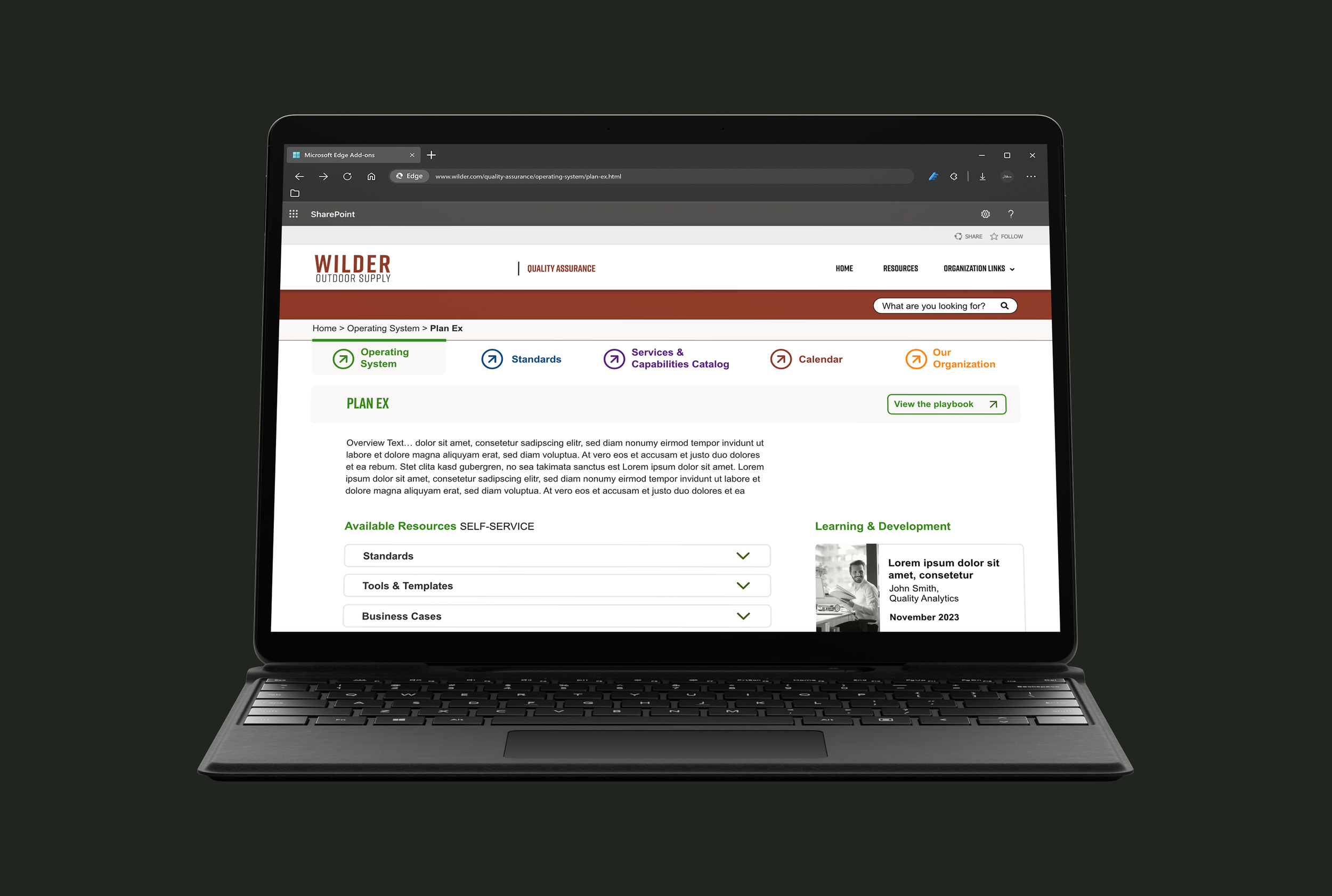 Sharepoint UI Concept
