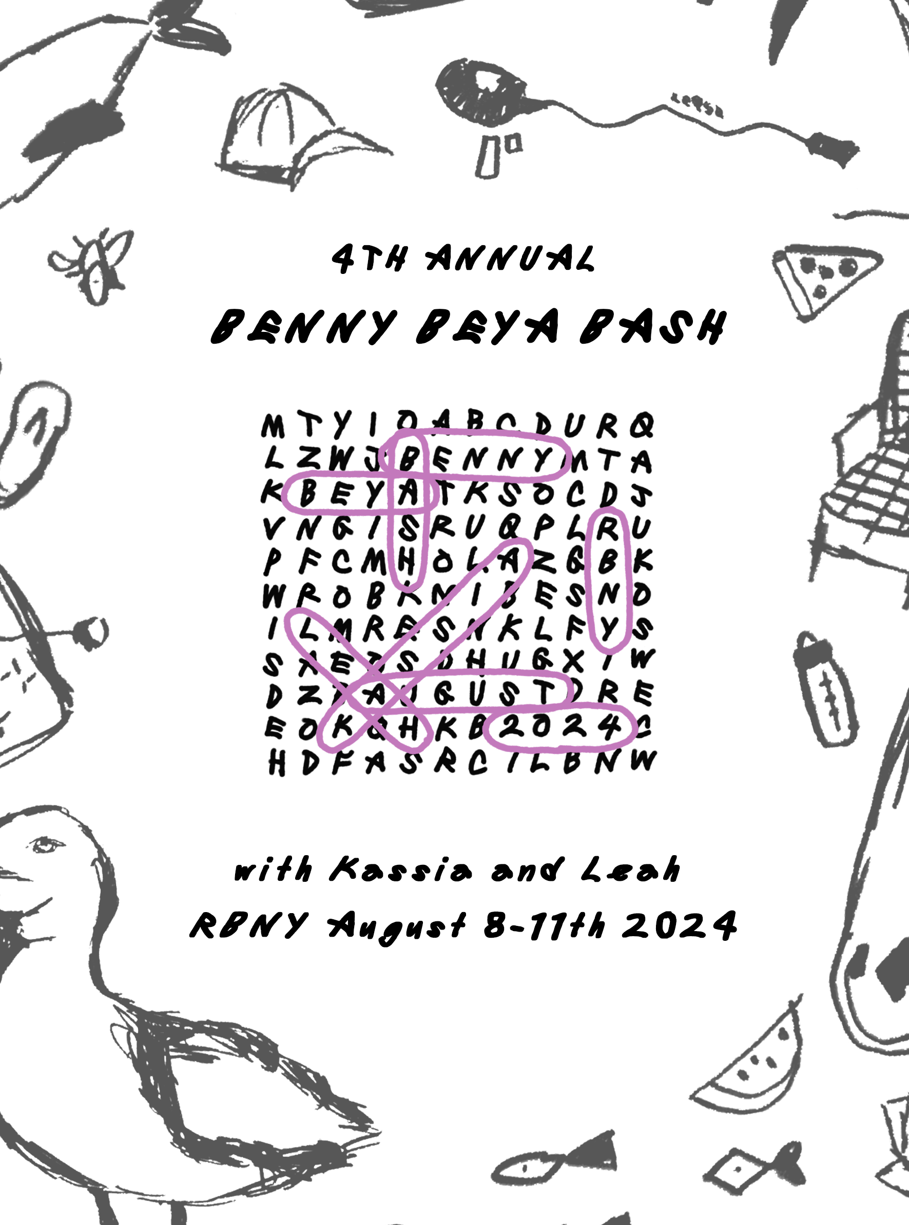 4th Annual Benny Beya Bash