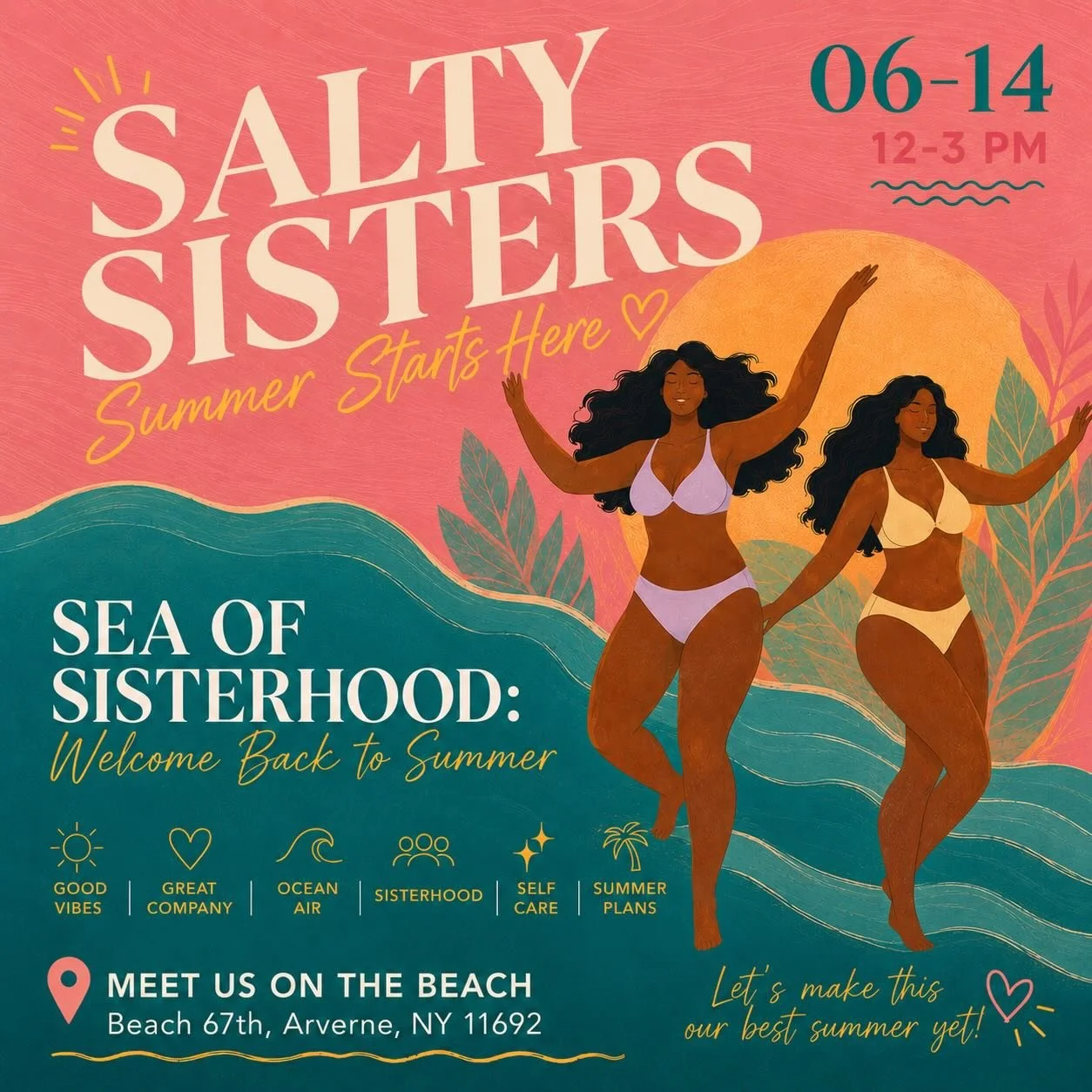 Salty Sisters Welcome Back to Summer Meetup