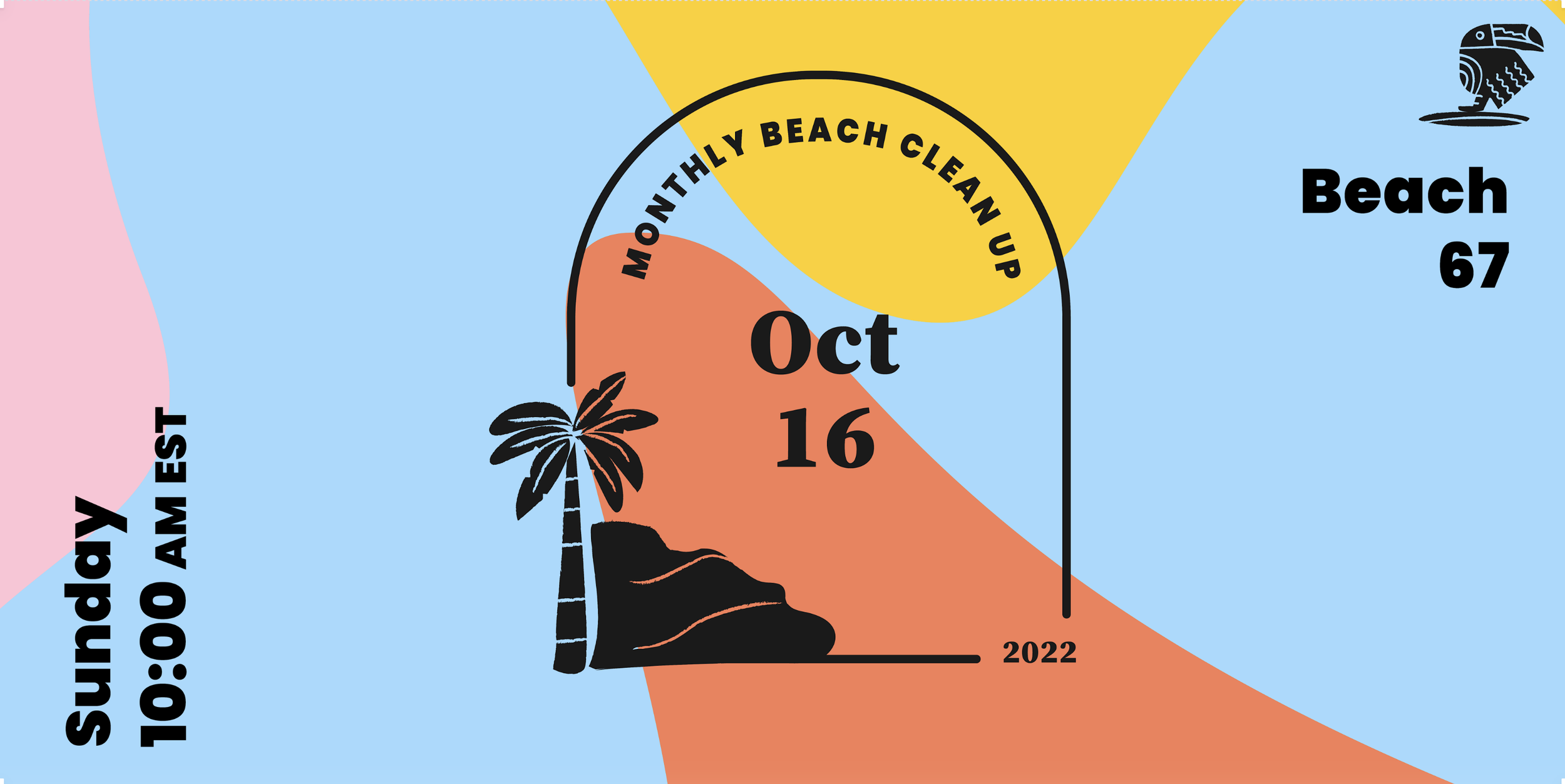 Laru Beya Collective October 16, 2022 Beach Cleanup at Beach 67th Street