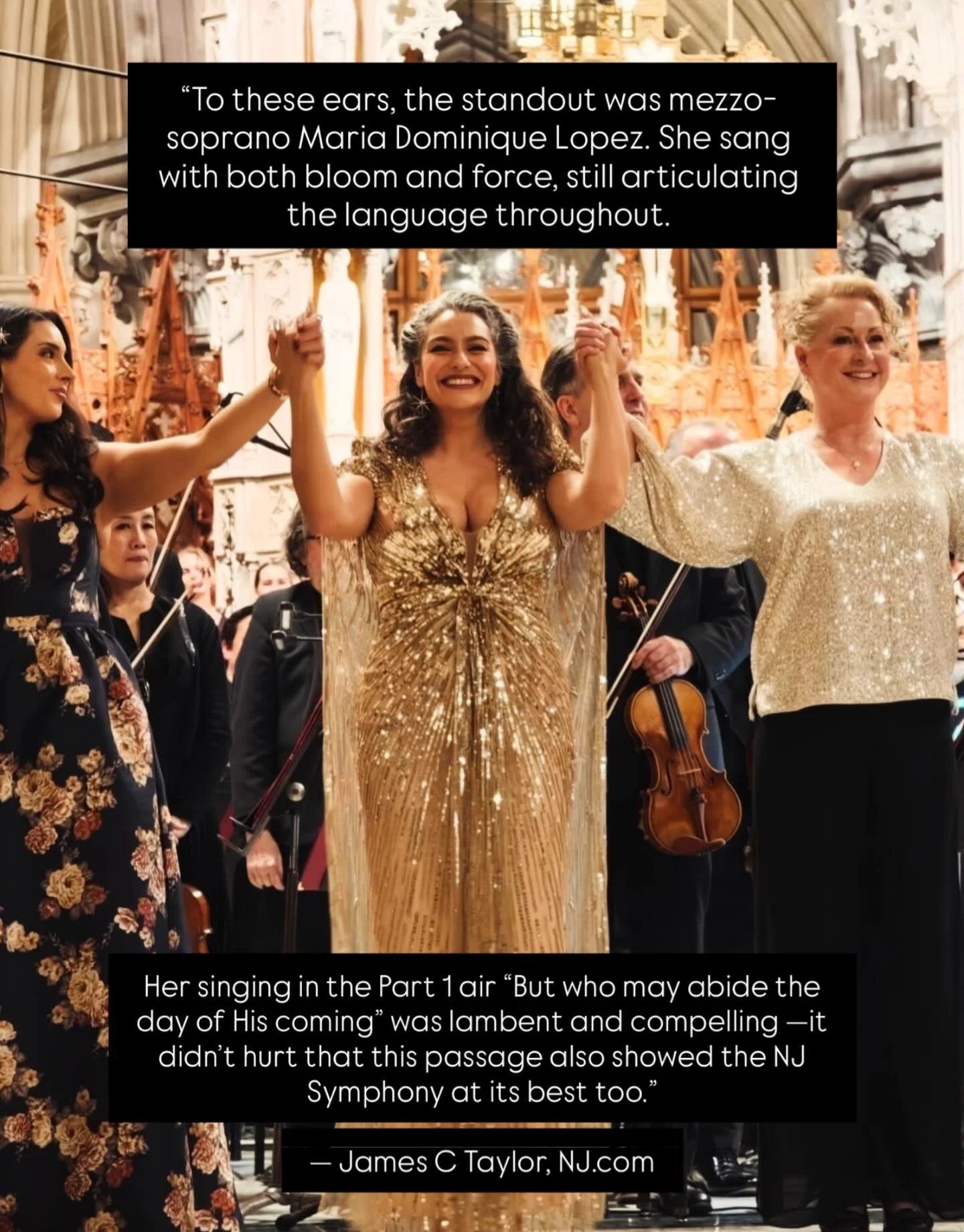 What a joy to sing such beautiful music, and what a pleasant surprise to be recognized in the singing of it! Thank you, @njdotcom for this lovely review!

#ascendingarts #mezzosoprano #operasingersofinstagram 
📸: @ashleyematthews