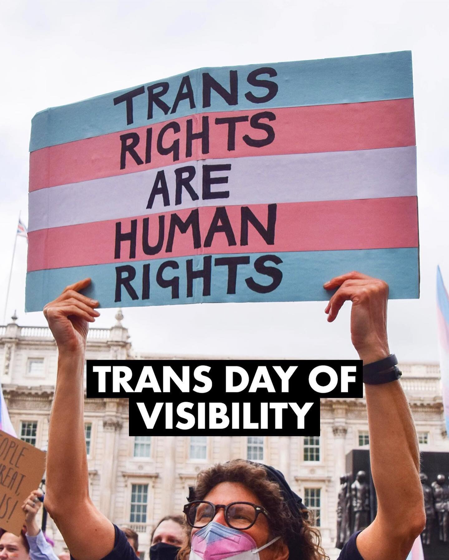 March 31st is International Transgender Day of Visibility. This day is an opportunity to amplify trans voices, celebrate the trans and non-binary community, and advocate for trans and LGBTQ+ rights.

Photo: @vanityfair 

#transdayofvisibility #transr