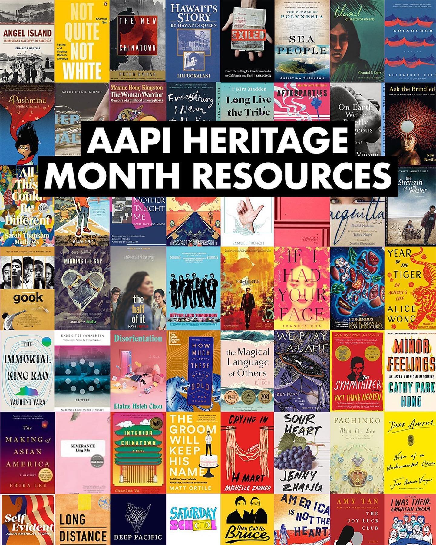 May is Asian American and Pacific Islander (AAPI) Heritage Month, a time to celebrate the rich cultures and traditions of AAPI individuals.

We have compiled a list of books, documentaries, and podcasts to learn more about AAPI history and help you c