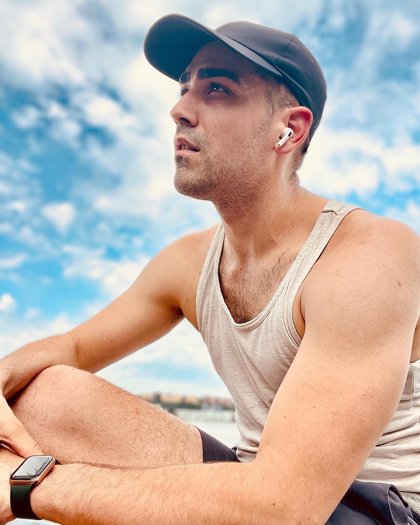Hitting a run and trying out this meditation thing. ⁠