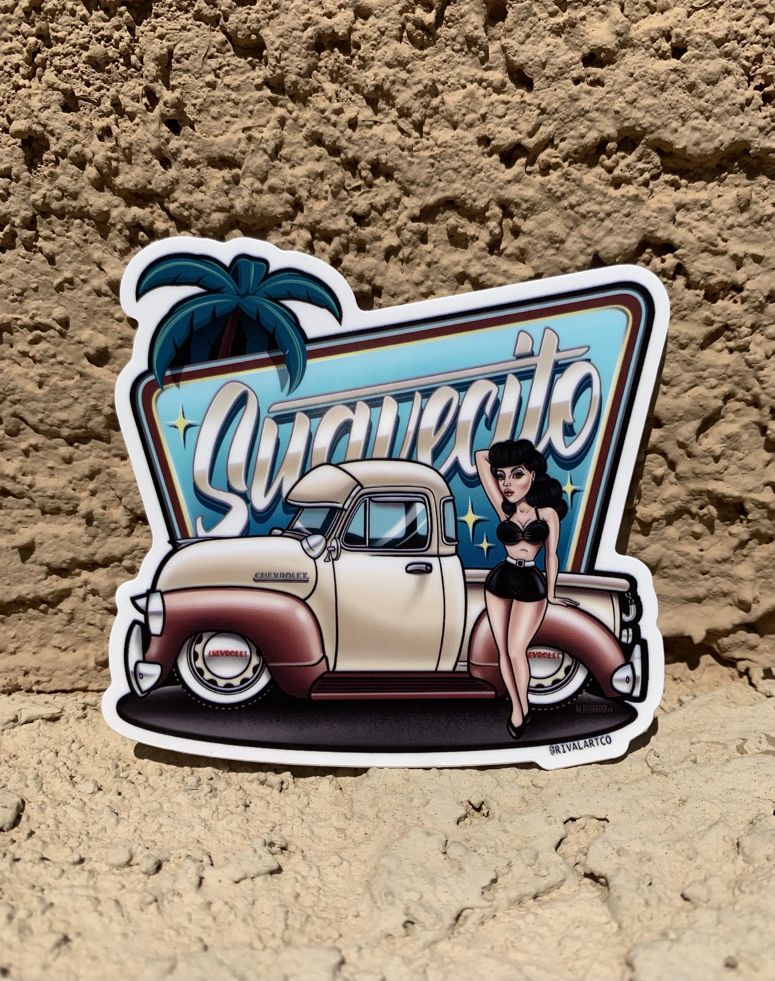 Suavecito Sticker