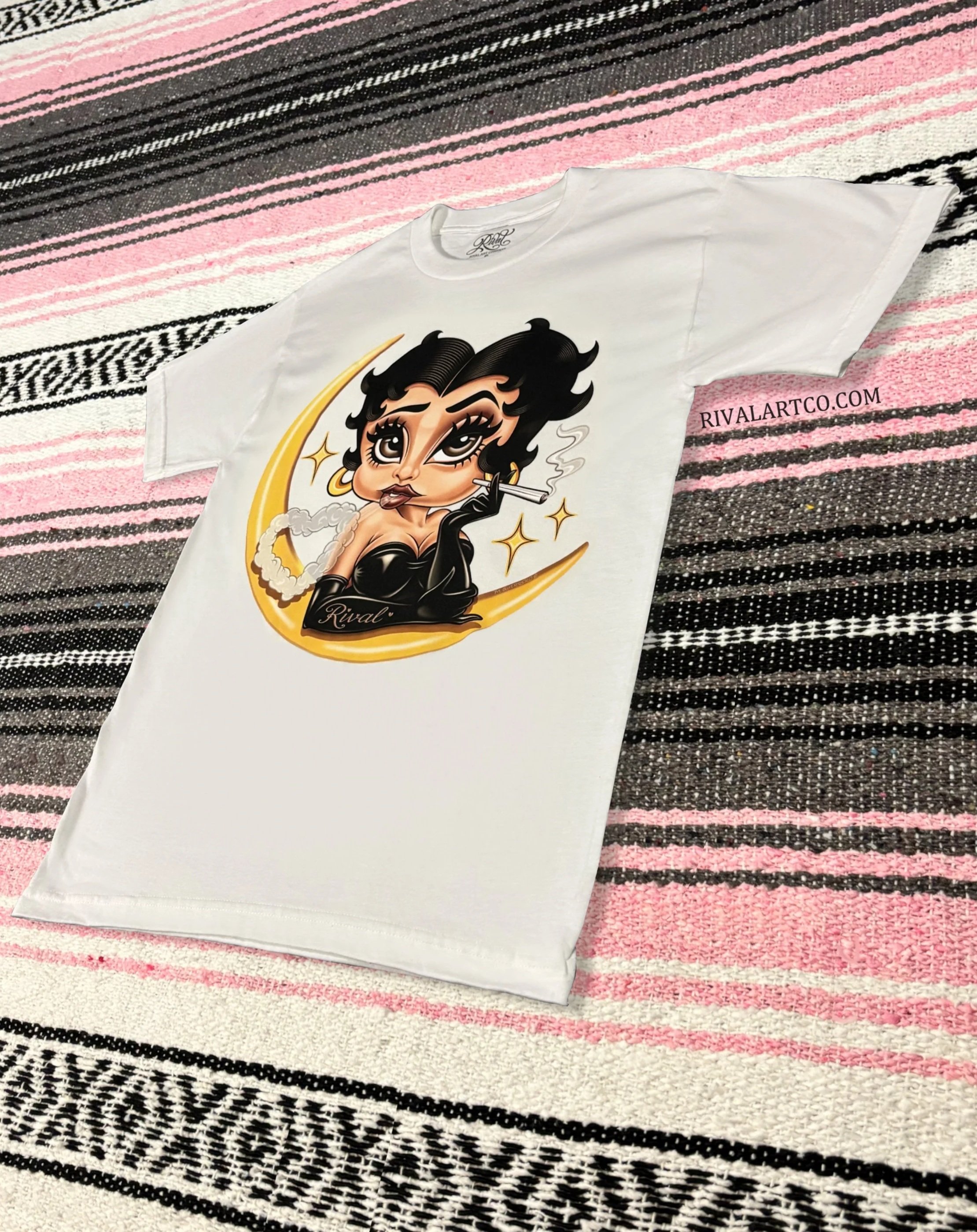 Over The Moon White T-Shirt