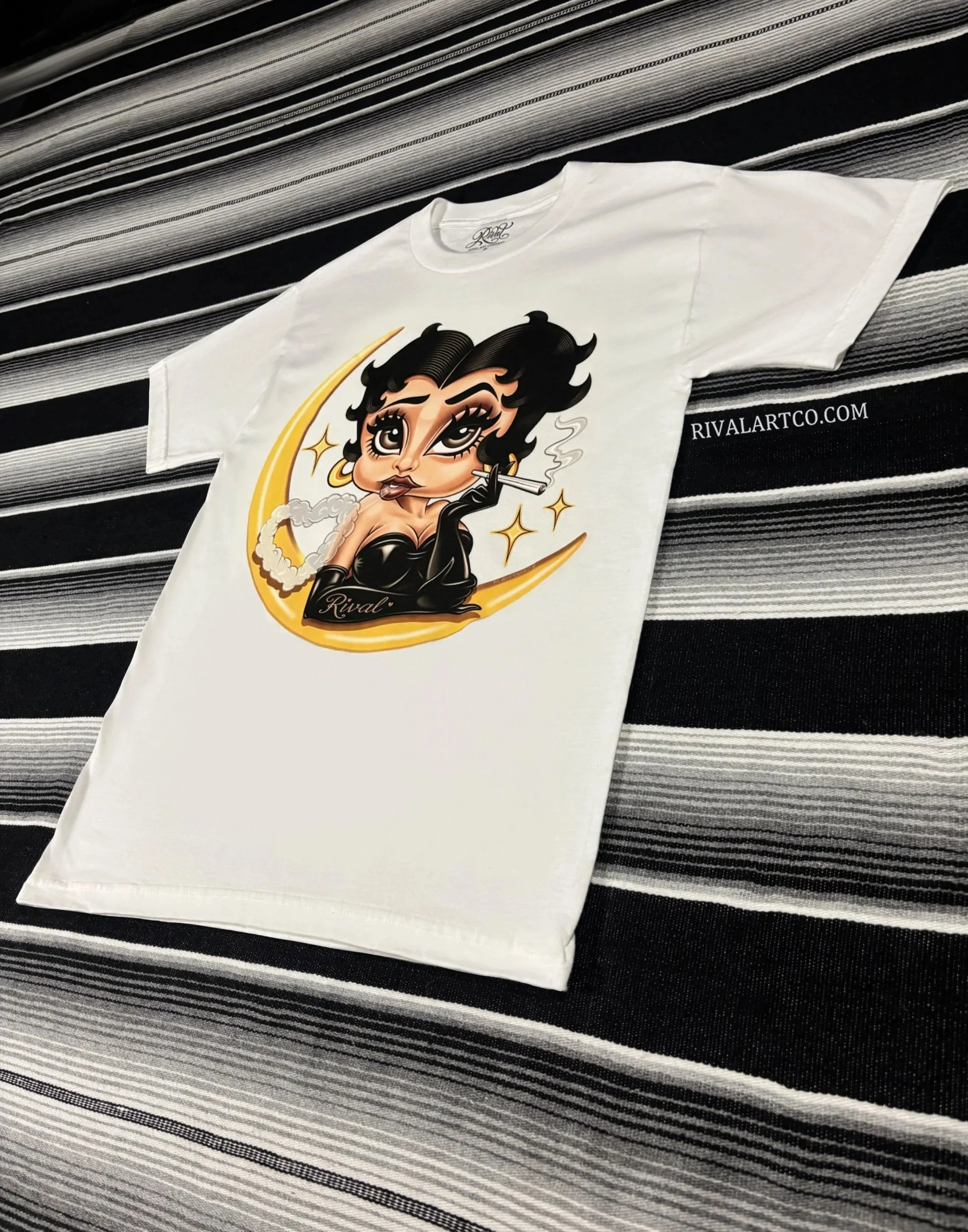 Over The Moon White T-Shirt