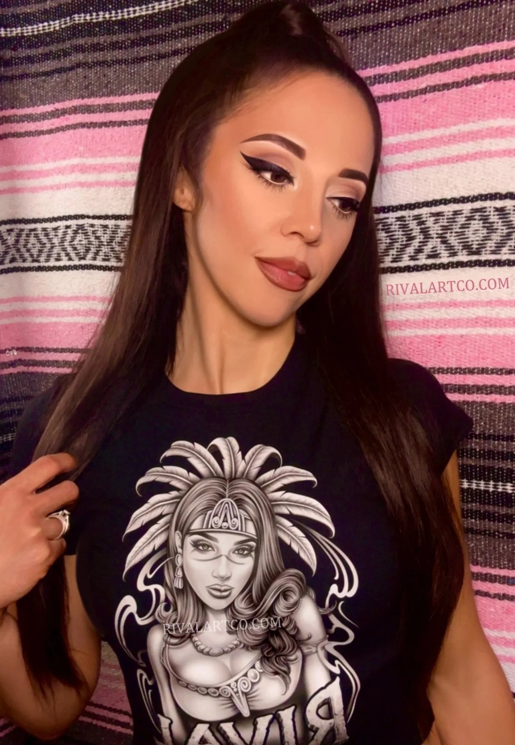 Azteca Hermosa Crop T-Shirt
