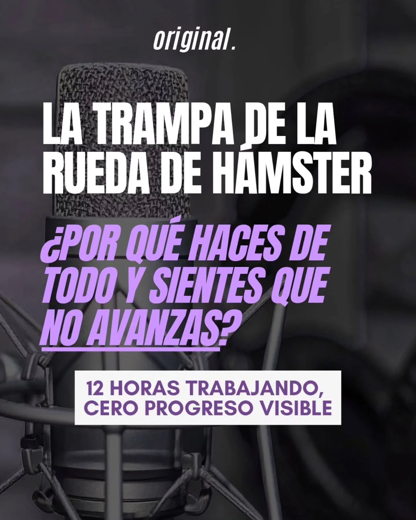 12 horas trabajando sin parar. Cambias de tarea cada 10 minutos. Al final del d&iacute;a: agotado pero en el mismo lugar que hace 3 meses. 😮&zwj;💨

🤔 &iquest;Te suena familiar?
No es falta de esfuerzo, es falta de direcci&oacute;n. La multitarea s