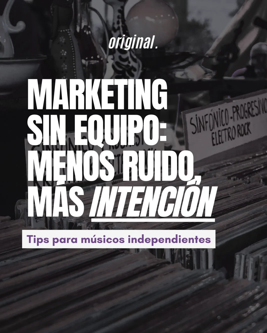 &ldquo;Si no tienes equipo de marketing, no est&aacute;s haciendo marketing de verdad&rdquo; 🚫 FALSO

El marketing independiente no necesita presupuestos millonarios. Necesita intenci&oacute;n clara y acciones inteligentes.

Aqu&iacute; van 3 tips d