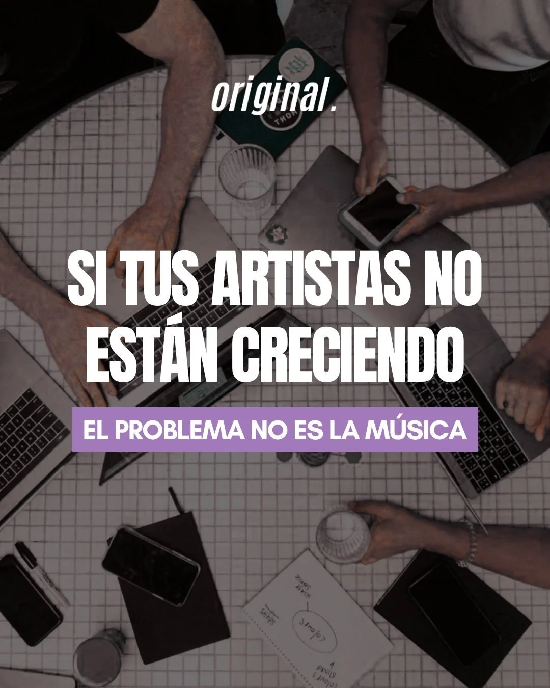 Si trabajas con artistas y sientes que el proyecto no avanza como deber&iacute;a, probablemente es falta de claridad, estructura y criterio para tomar decisiones. 👀

Ser manager no es solo moverse, es saber qu&eacute; hacer, cu&aacute;ndo y por qu&e