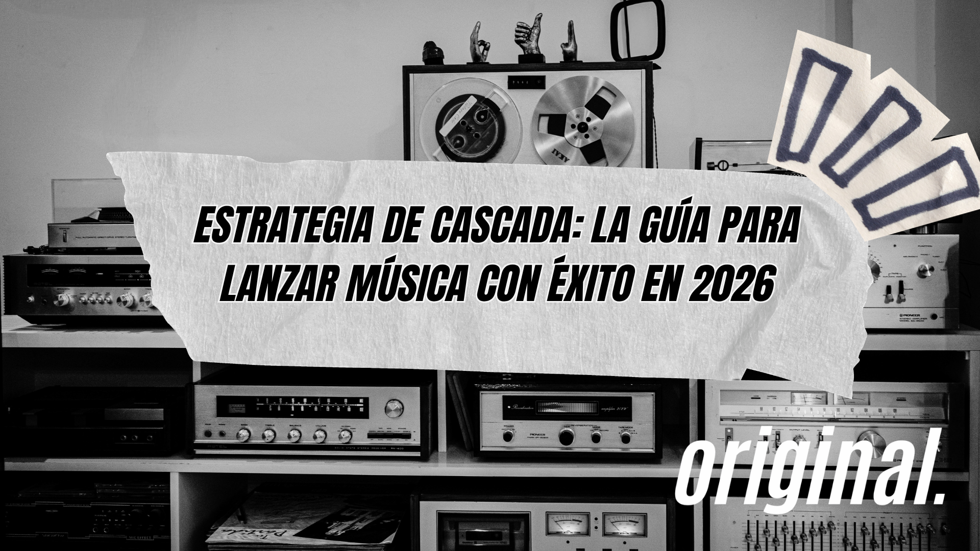 Estrategia de cascada: La guía para lanzar música con éxito en 2026